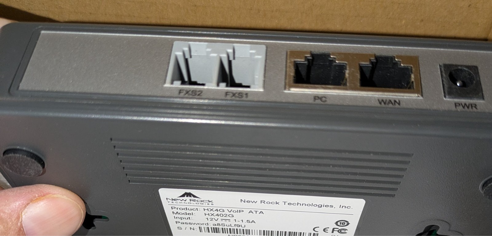 Netgen HX4G VoIP Phone Adapter 2 FXS ports – New