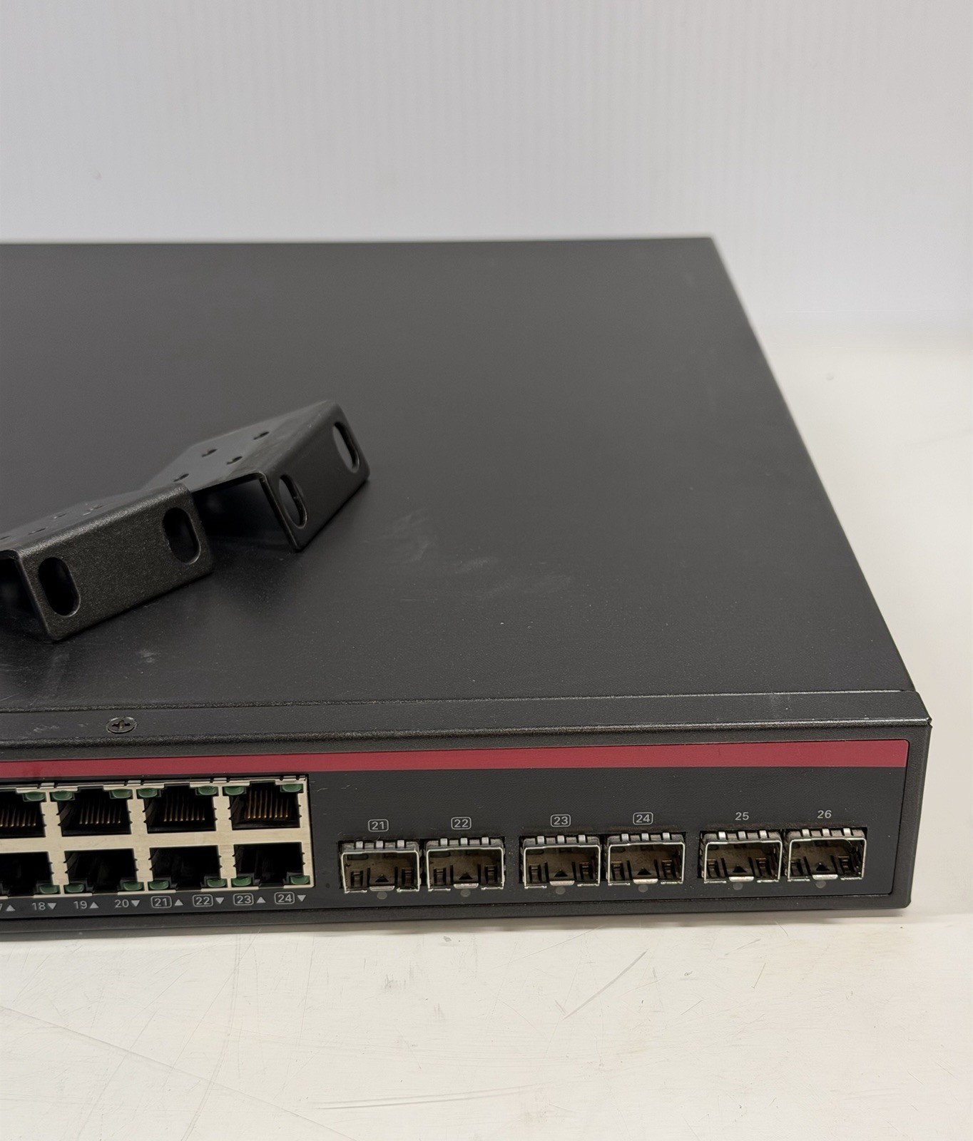 Allworx PowerFlex P2426 20-Port PoE Gigabit Switch Rack mounts