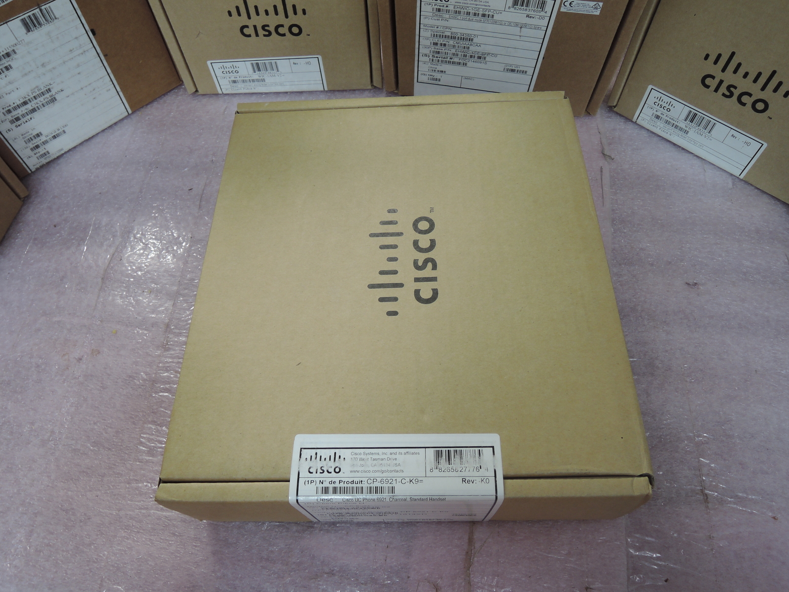 NEW cisco CP-6921-C-K9 Unified IP VoIP Desktop Phone. 90 Day’s warranty