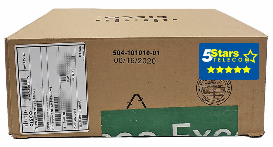 Cisco 8865 IP Phone (CP-8865-K9-WS) – Cisco Excess, 1 Year Warranty