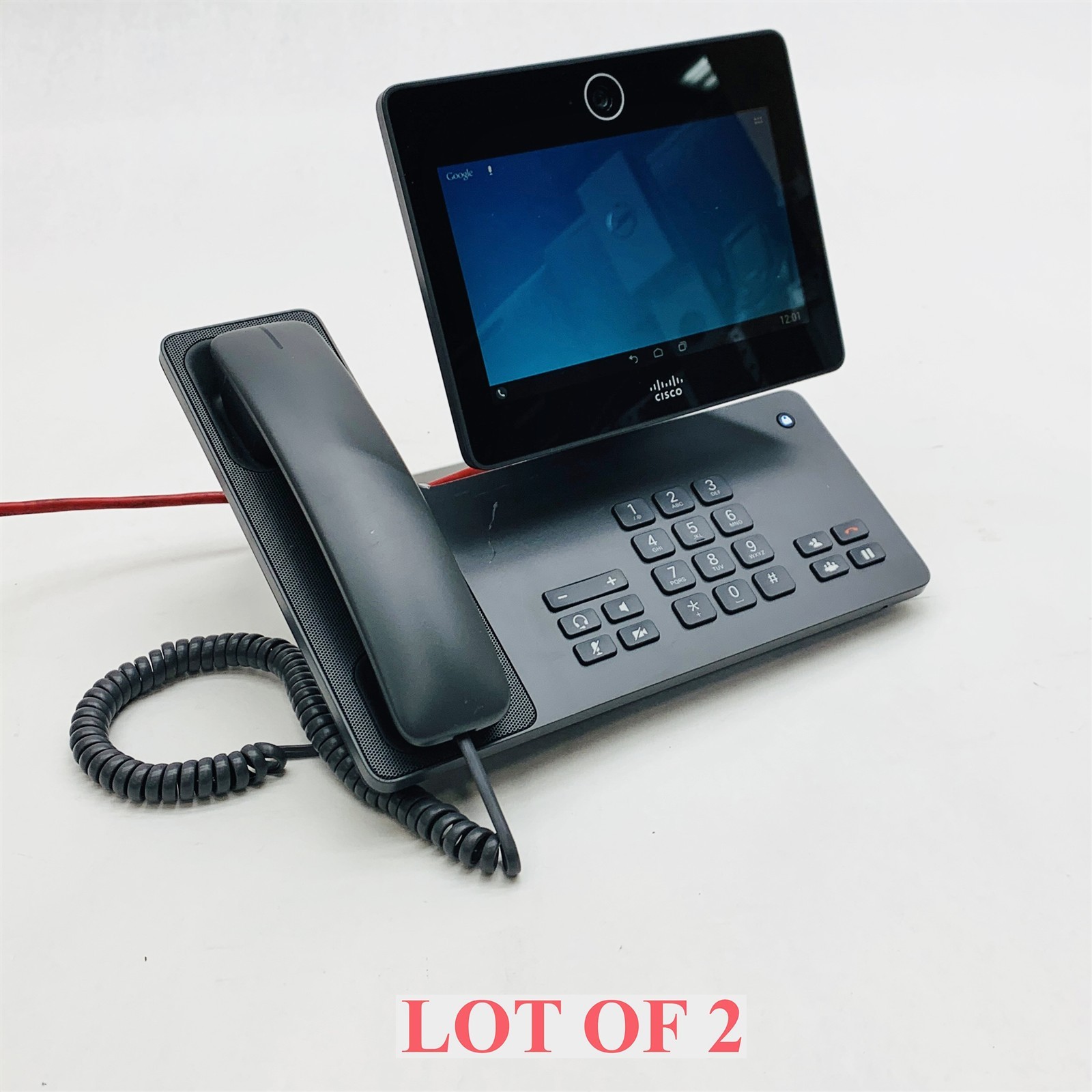 Cisco DX650 UC Desktop Collaboration Experience VoIP Phone CP-DX650 Lot of 2