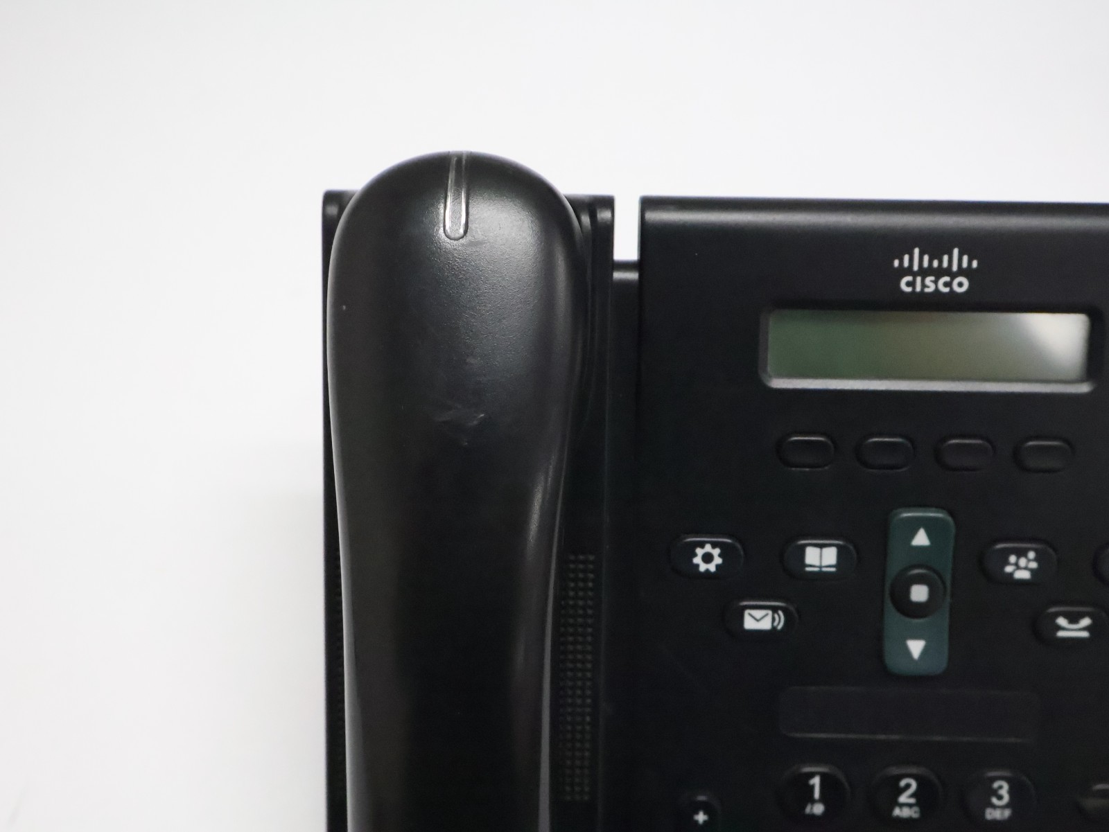 Lot of 3 Cisco CP-6921 Unified IP Business Phones 2-Line Monochrome – Used