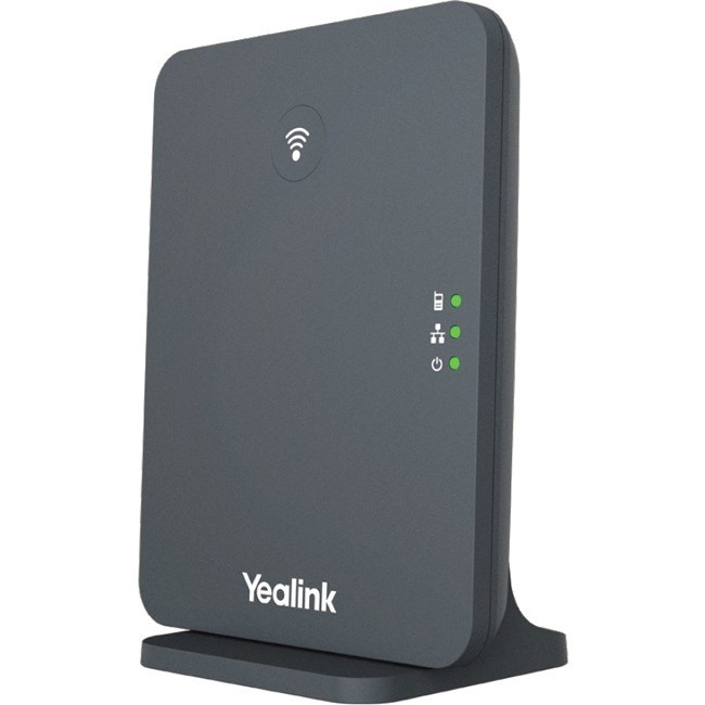 Yealink W70B Phone Base Station – IP DECT – 984.25 ft Range (W70B)