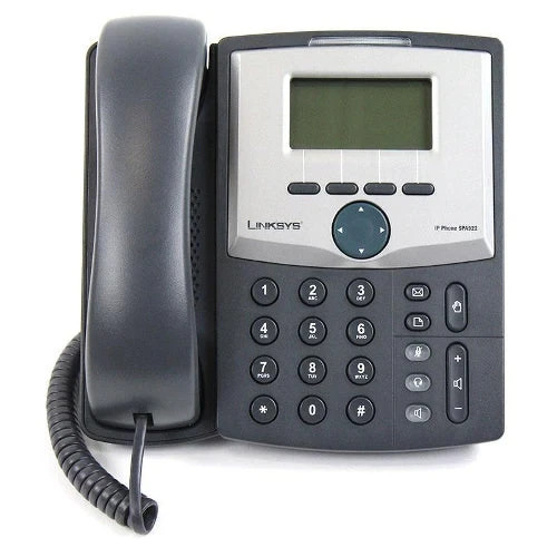Cisco-Linksys SPA922 1-line IP Phone with 2-port Switch.