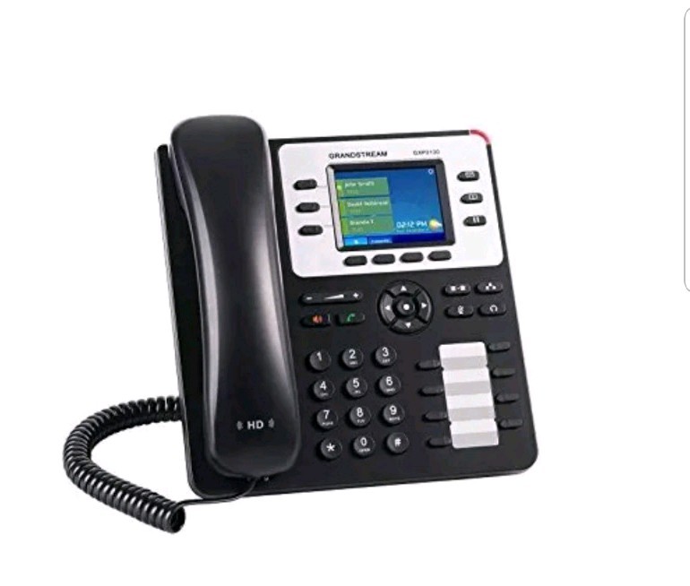 GRANDSTREAM GXP2130 3 Line HD IP Phone with 1 year FREE SERVICE
