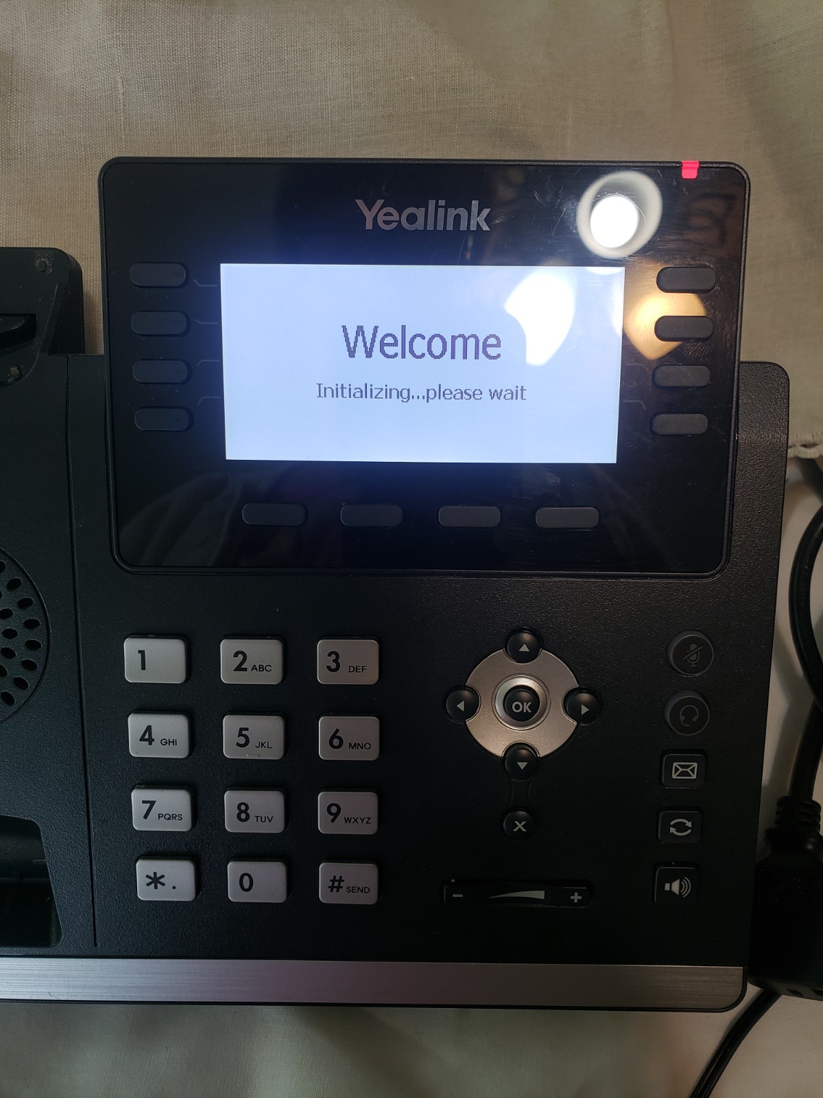 Yealink SIP T33G IP Phone with Power Supply, Base, Coil Cord Phone, Ethernet