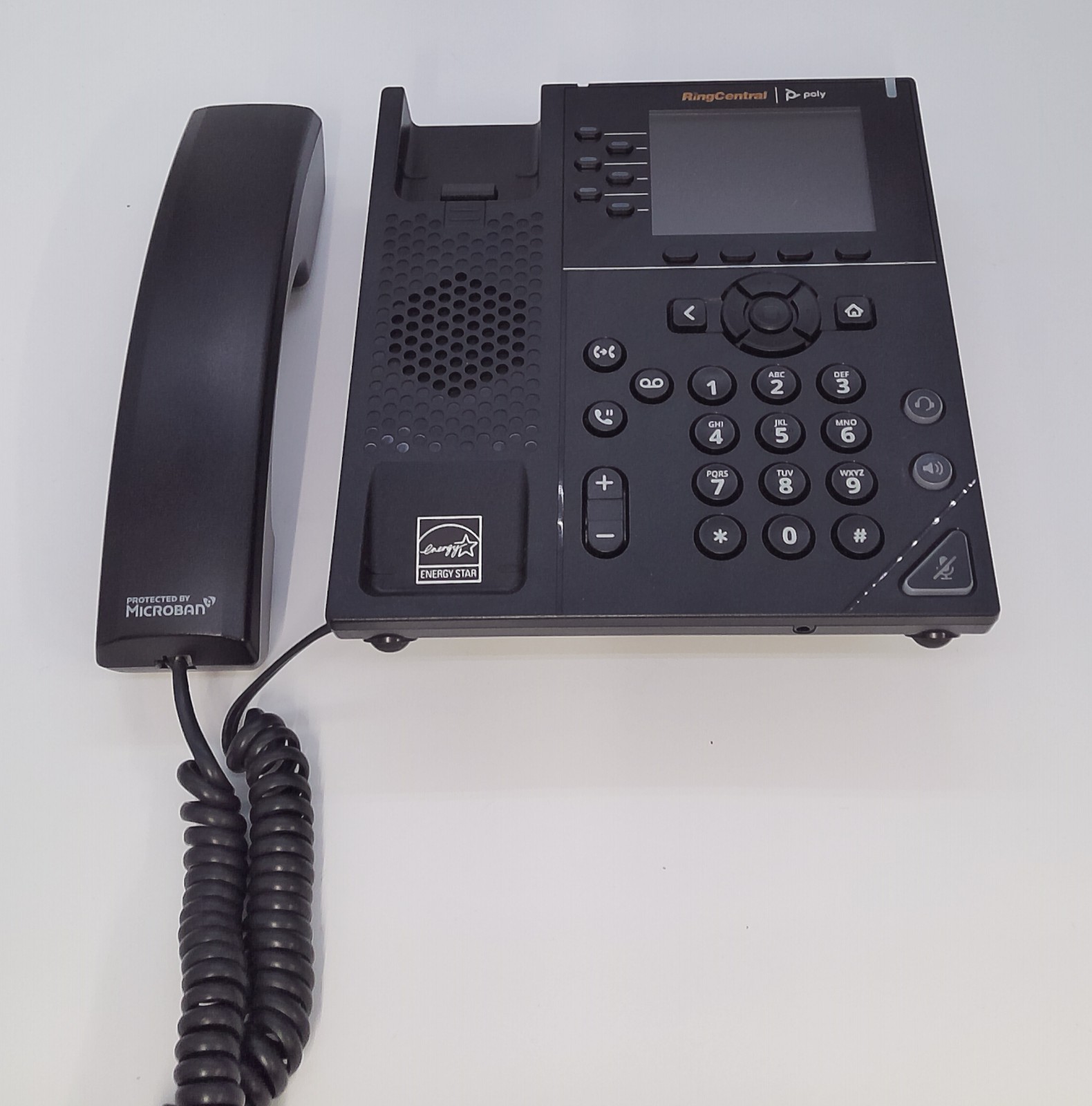 Polycom Phone VVX 350 6-Line Business IP Desk Black 2201-48830-001 – USED RESET