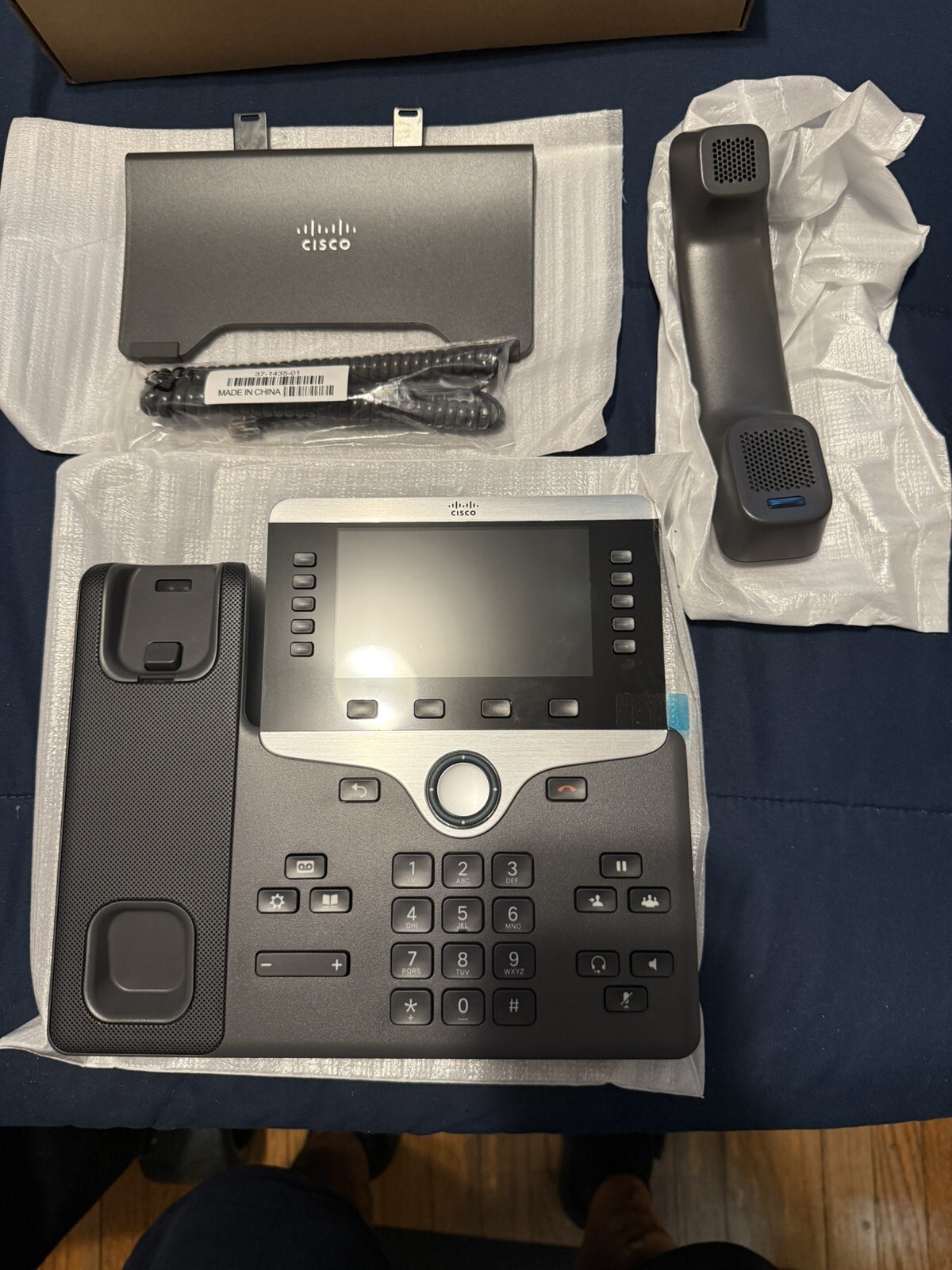 Cisco 8811 Corded Wall Mountable Phone – Charcoal (CP-8811-3PCC-K9)