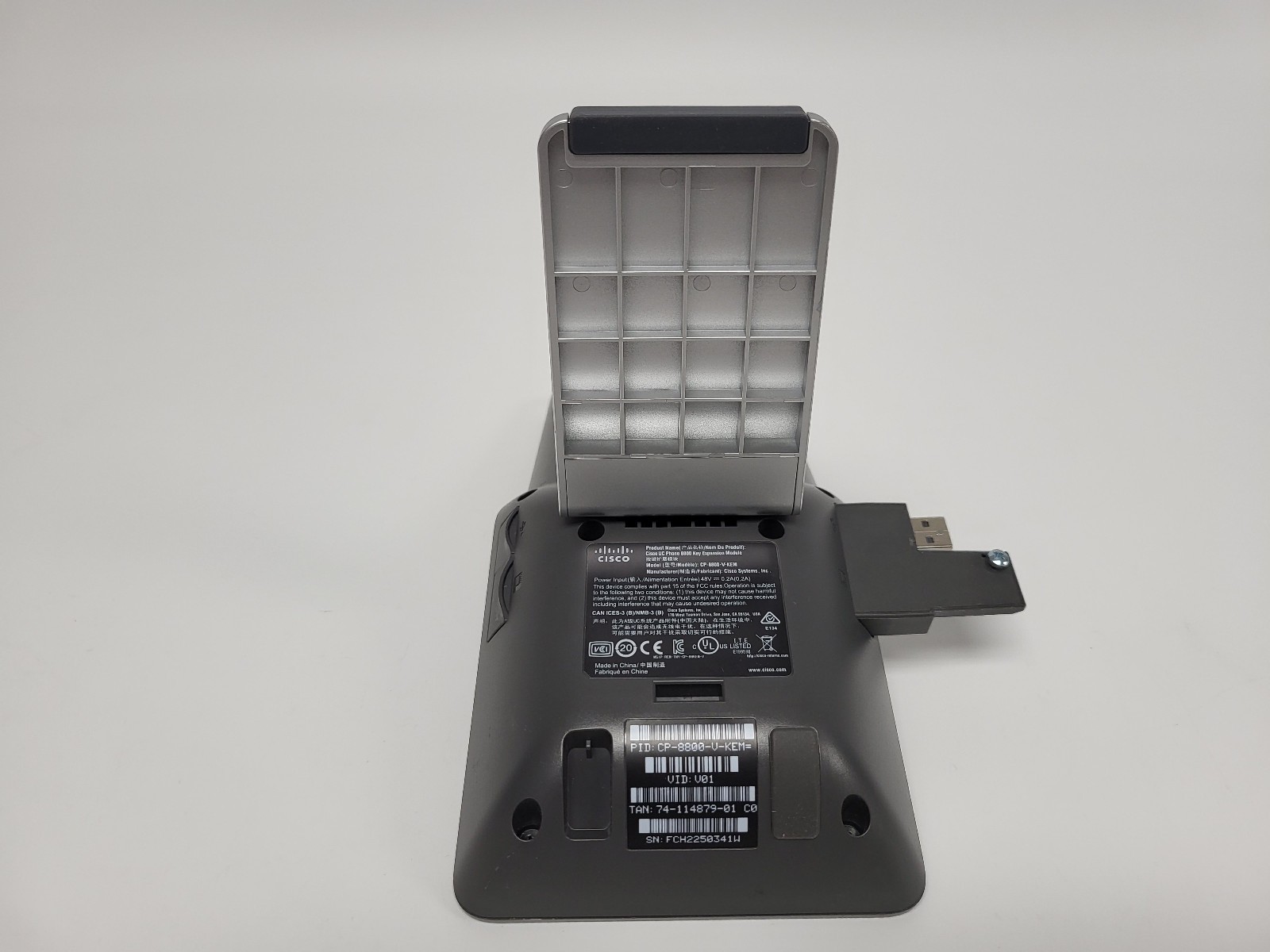 Cisco 8800 Key Expansion Module CP-8800-V-KEM for Cisco 8865 Phone