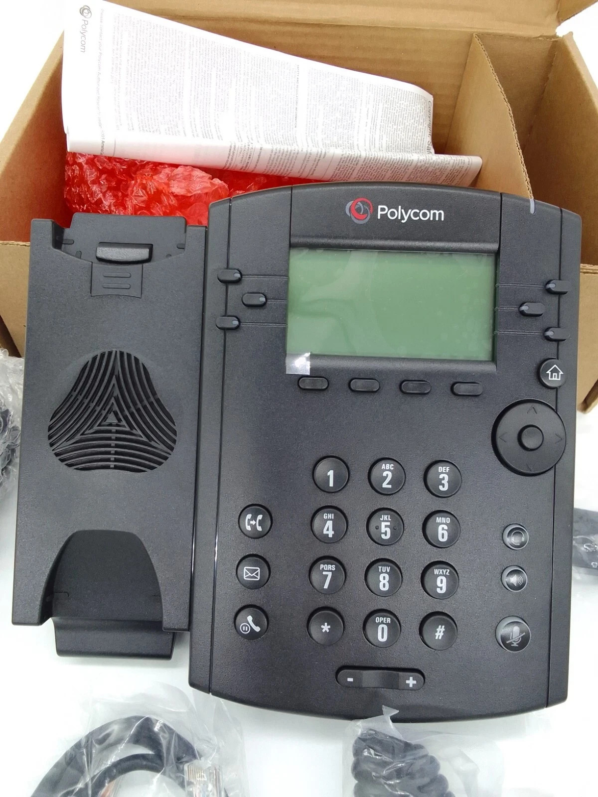 Polycom VVX 311 IP Phone Skype POE Desktop Telephone For Office LCD Display New