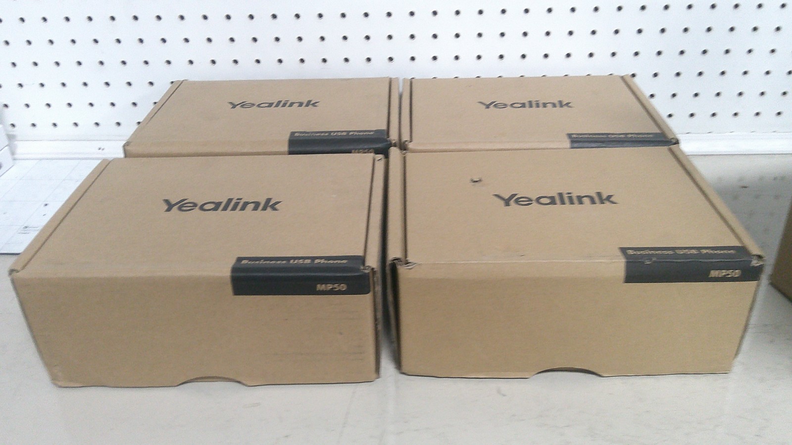 Lot of 4 Yealink MP50 Business Phone