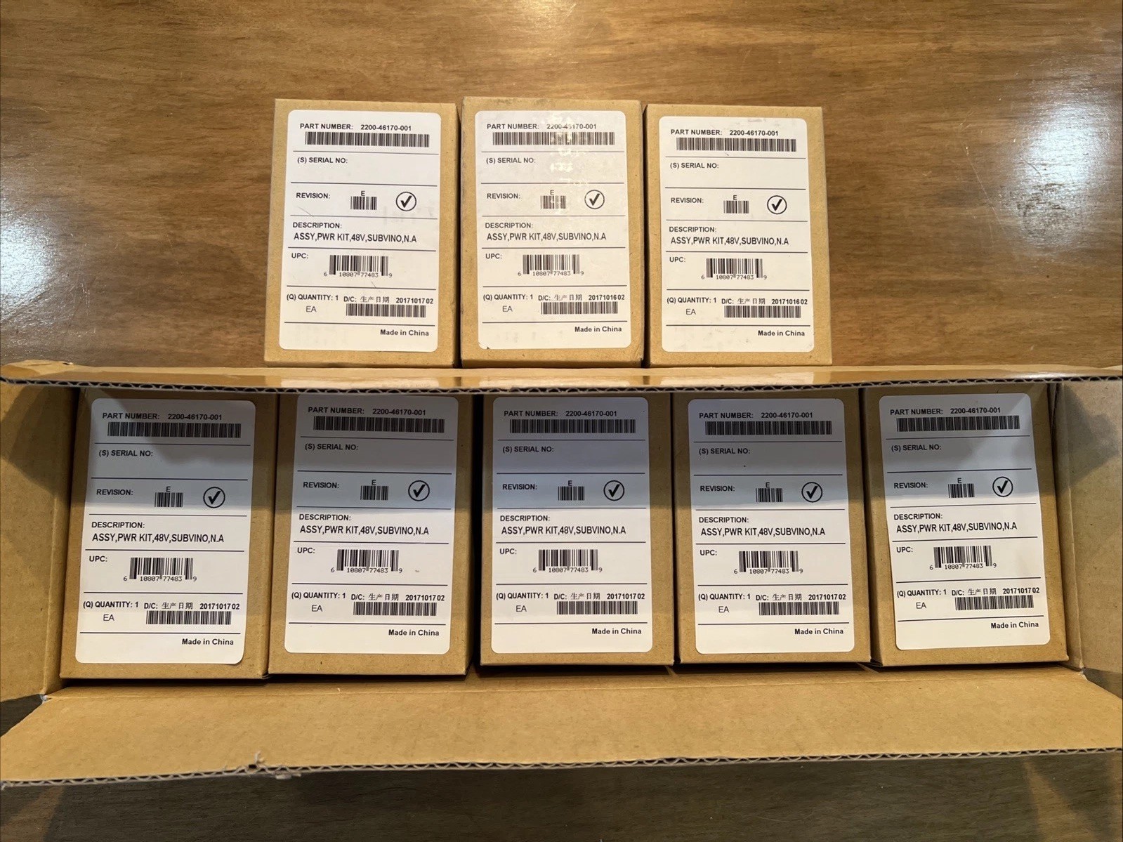 Lot of 8 Polycom PSA15A-480P 48V 0.31A Charger Power Supply Wall Adapter