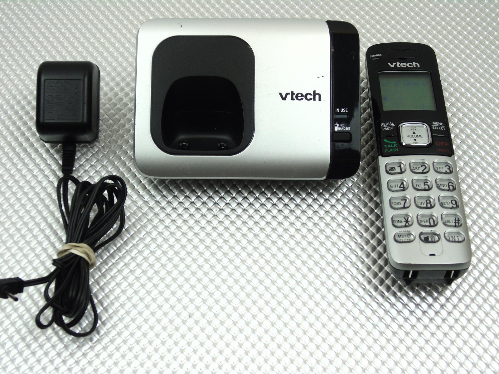 vtech CS6719 Telephone System – Base Charging Dock + Handset + Power Charger