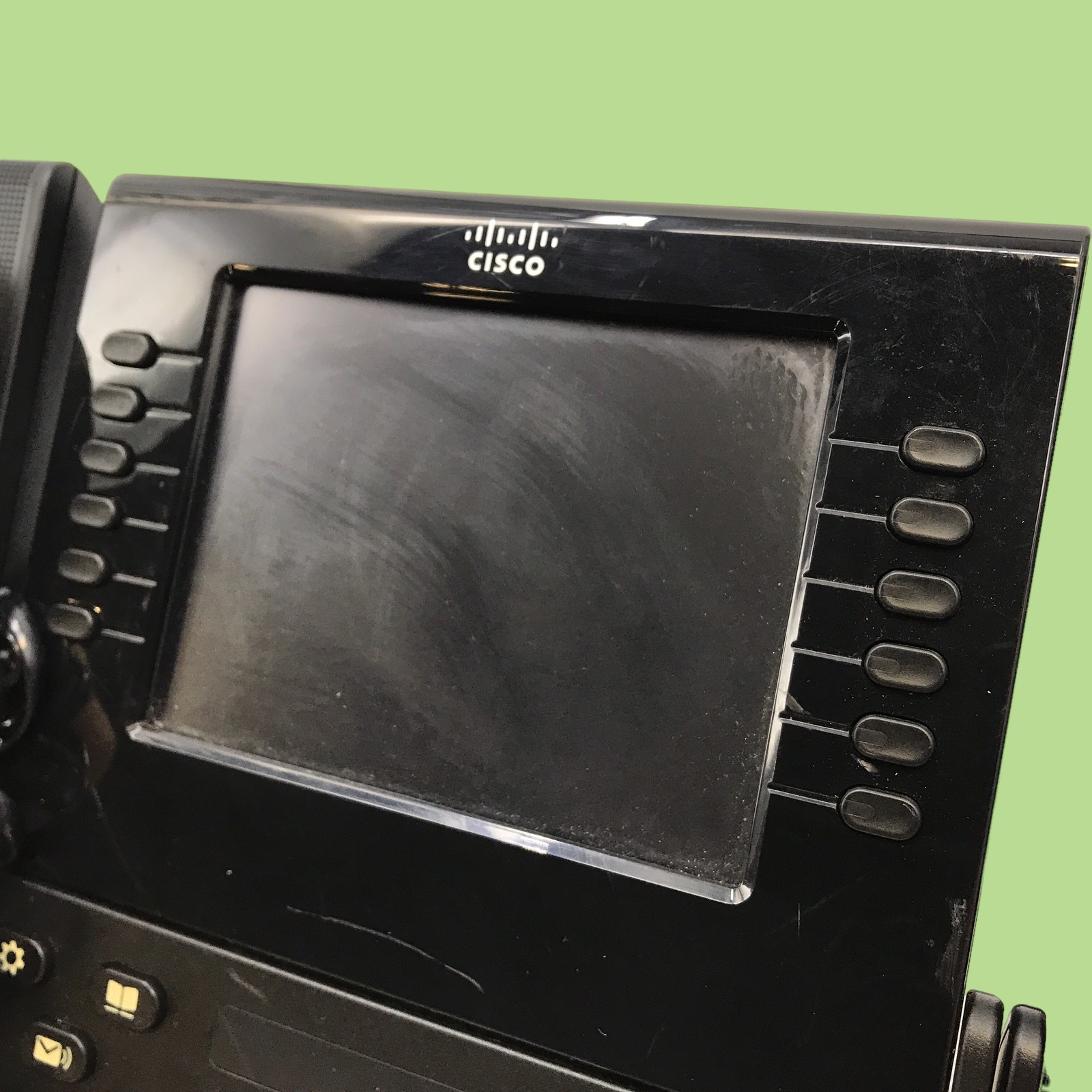 Cisco CP-9971 VoIP Business Phone with Key Expansion Module CP-CKEM-C #MP5420