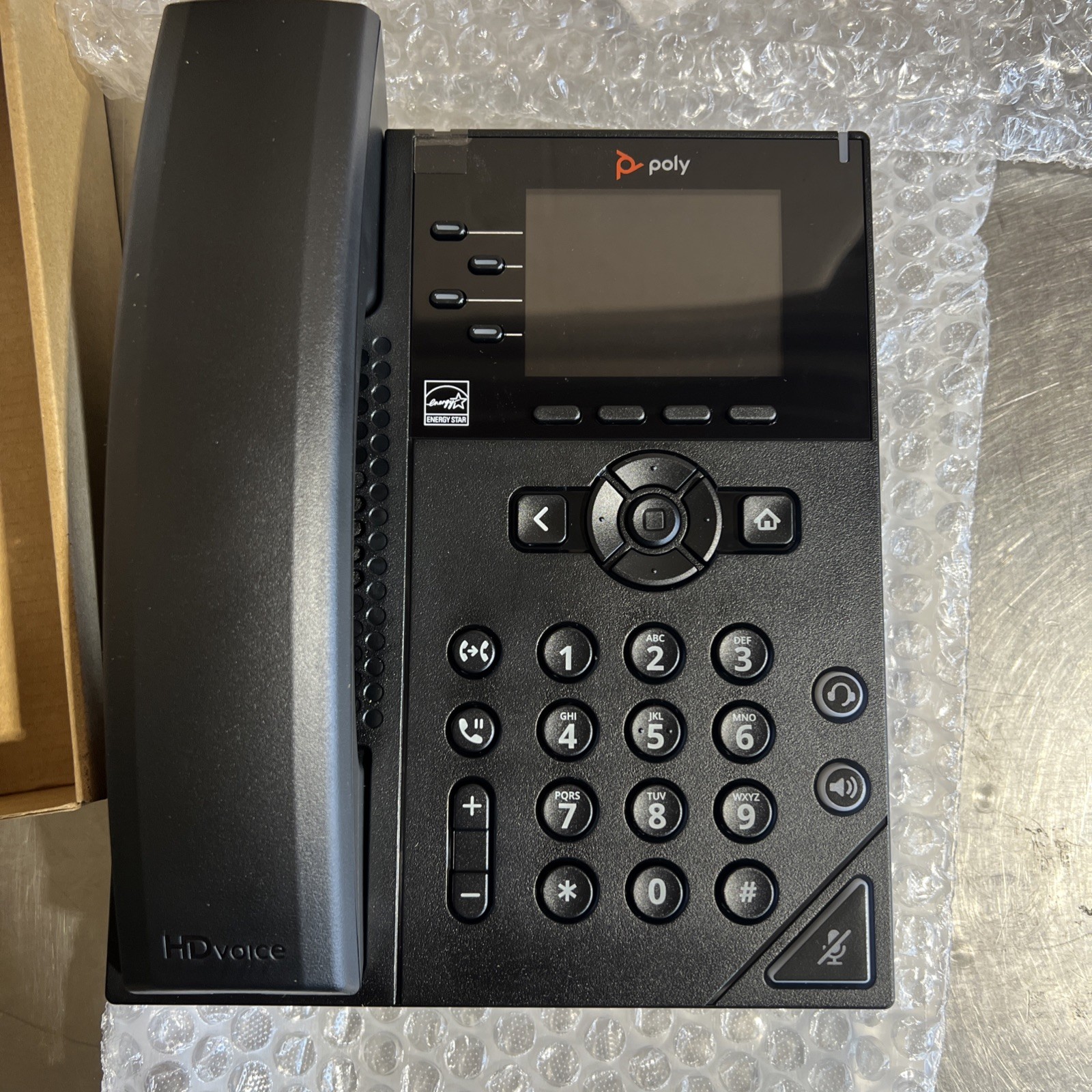 Poly OBi VVX 250 IP Phone Corded Corded Desktop Wall Mountable Black Nos Surplus