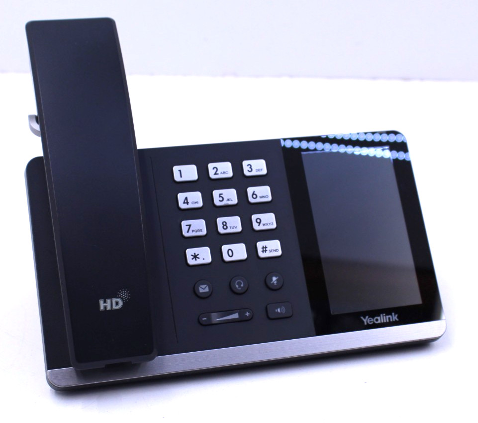 Yealink T55A Touchscreen Smart Business Phone w/ Handset & Stand & Power Adapter