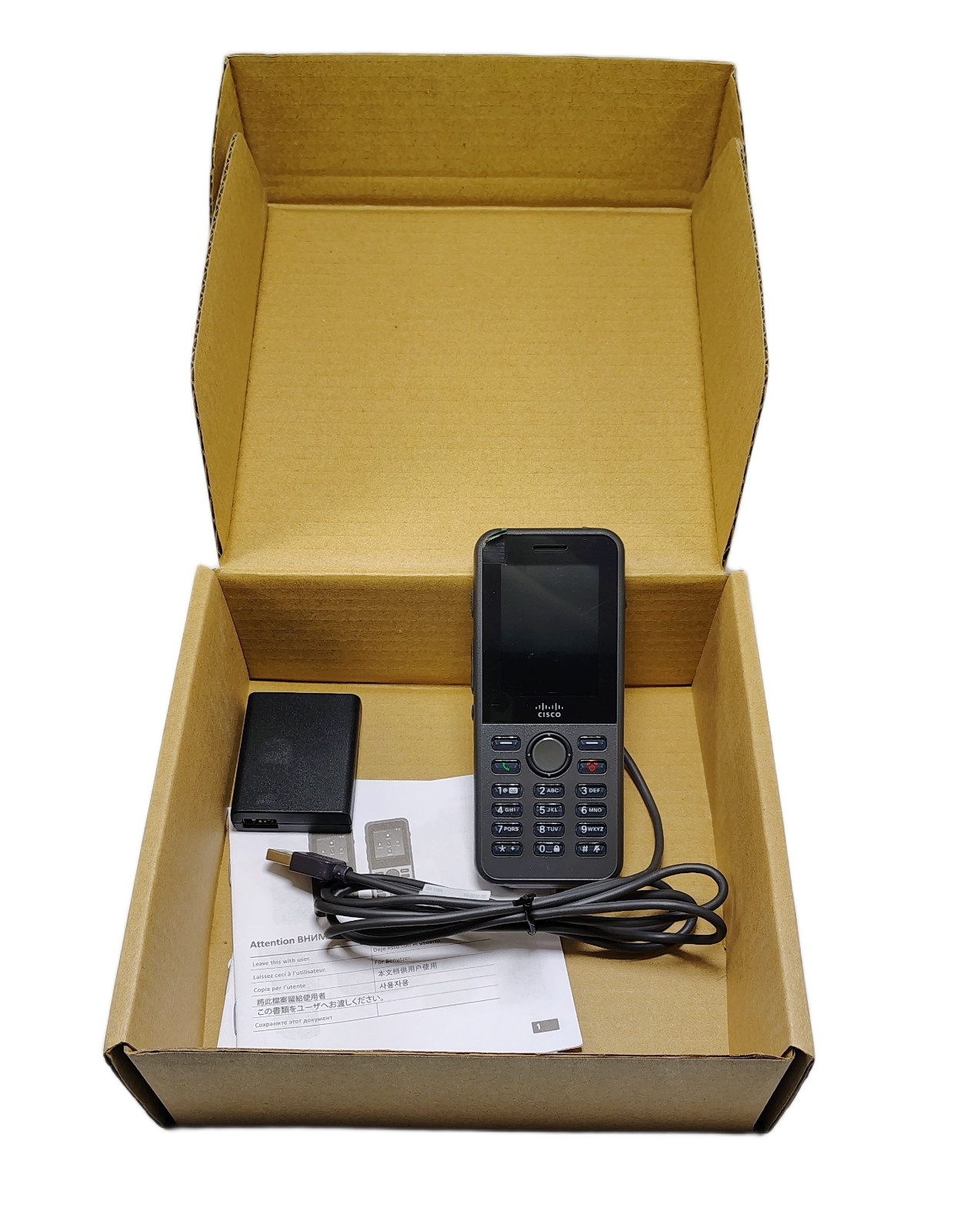Cisco CP-8821-K9-BUN Unified Wireless IP VoIP Phone Cisco 8821 – Unused Open Box