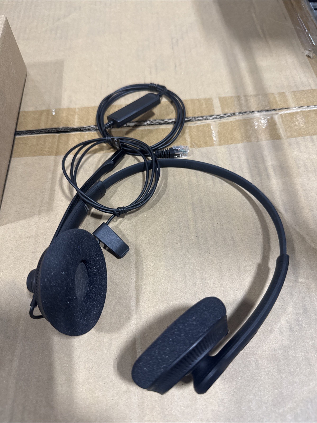 Yealink YHS34 Lite Mono Headset Single Ear RJ for IP Desk Phone Call Center VOIP