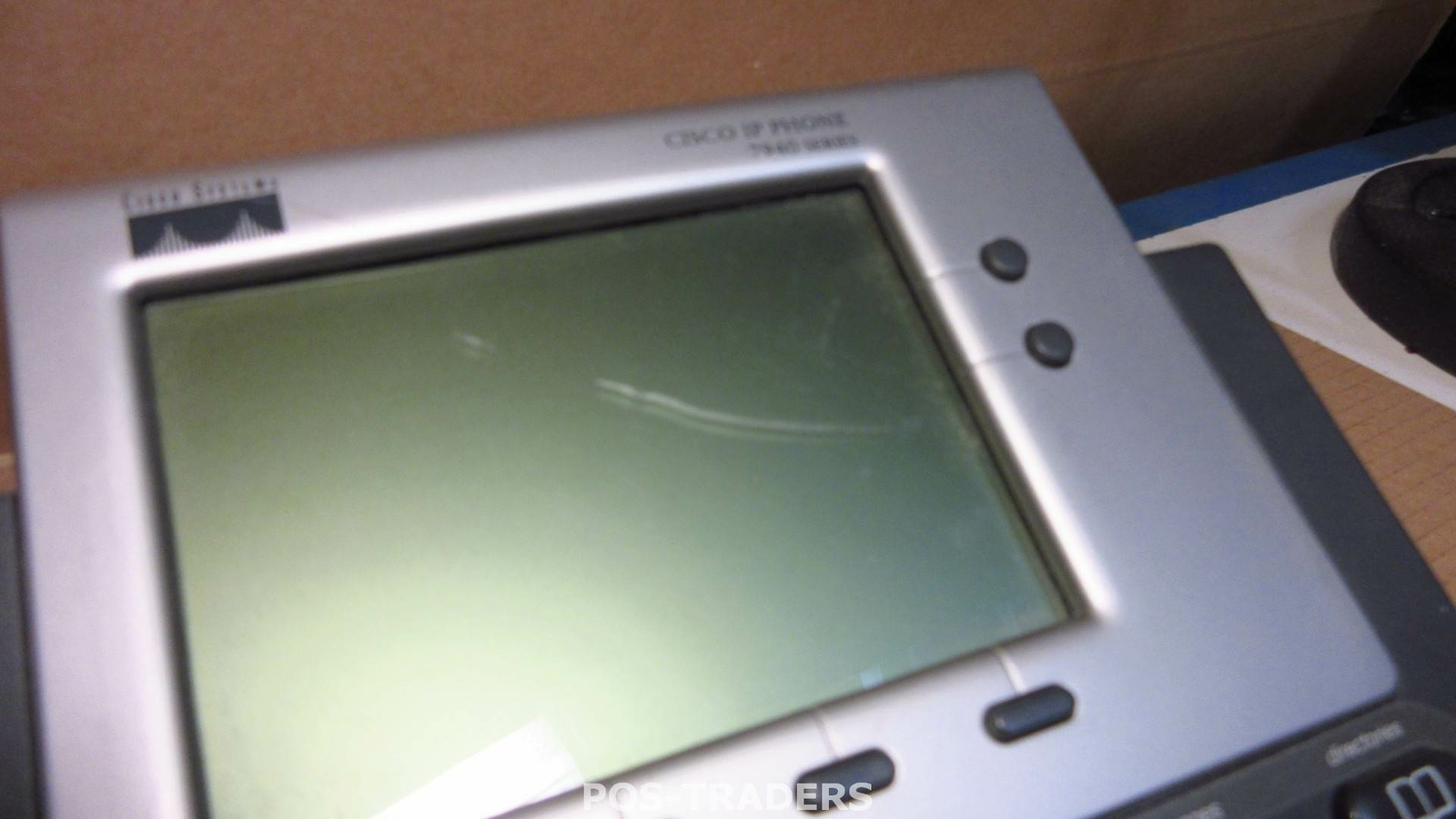Cisco CP-7940G Unified IP PoE Phone Business SIP VoIP 7940 Series SCRATCHED