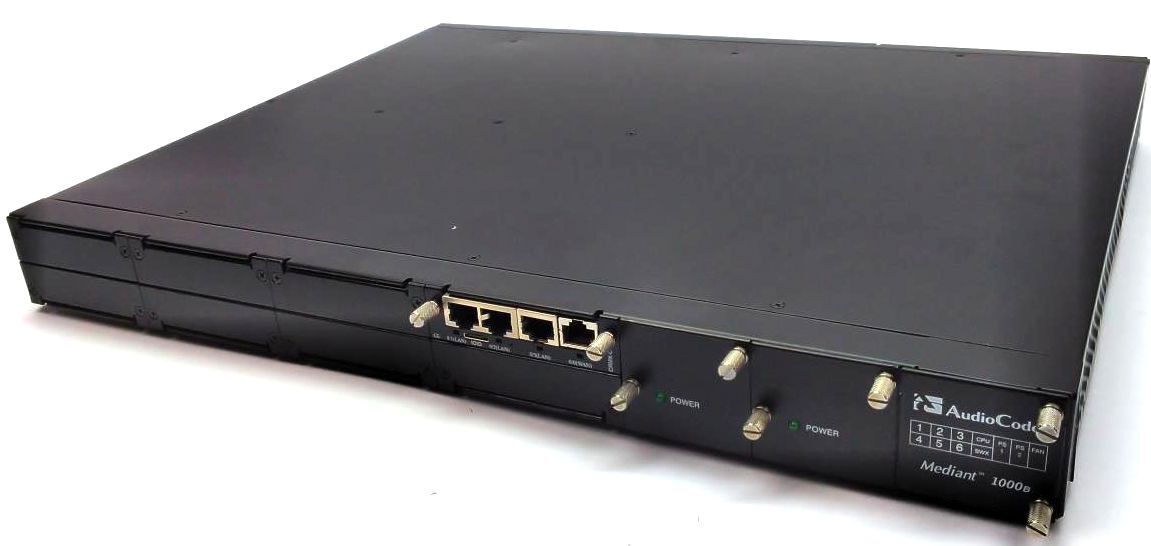 Audiocodes Mediant 1000B SIP Media Gateway Hybrid Base Chassis GTPM00733