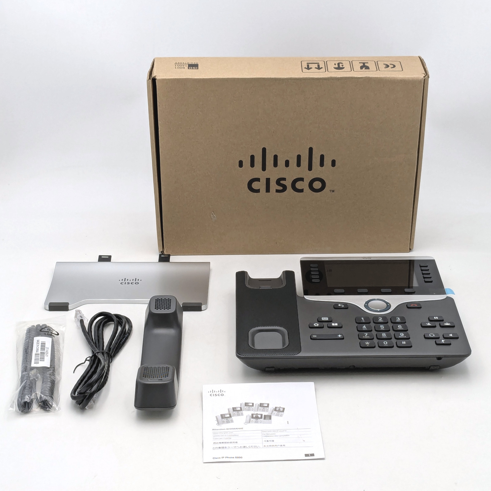 Cisco IP Phone Answering Machine Ethernet (RJ-45) w/ 5 Phone Lines (CP-8861)