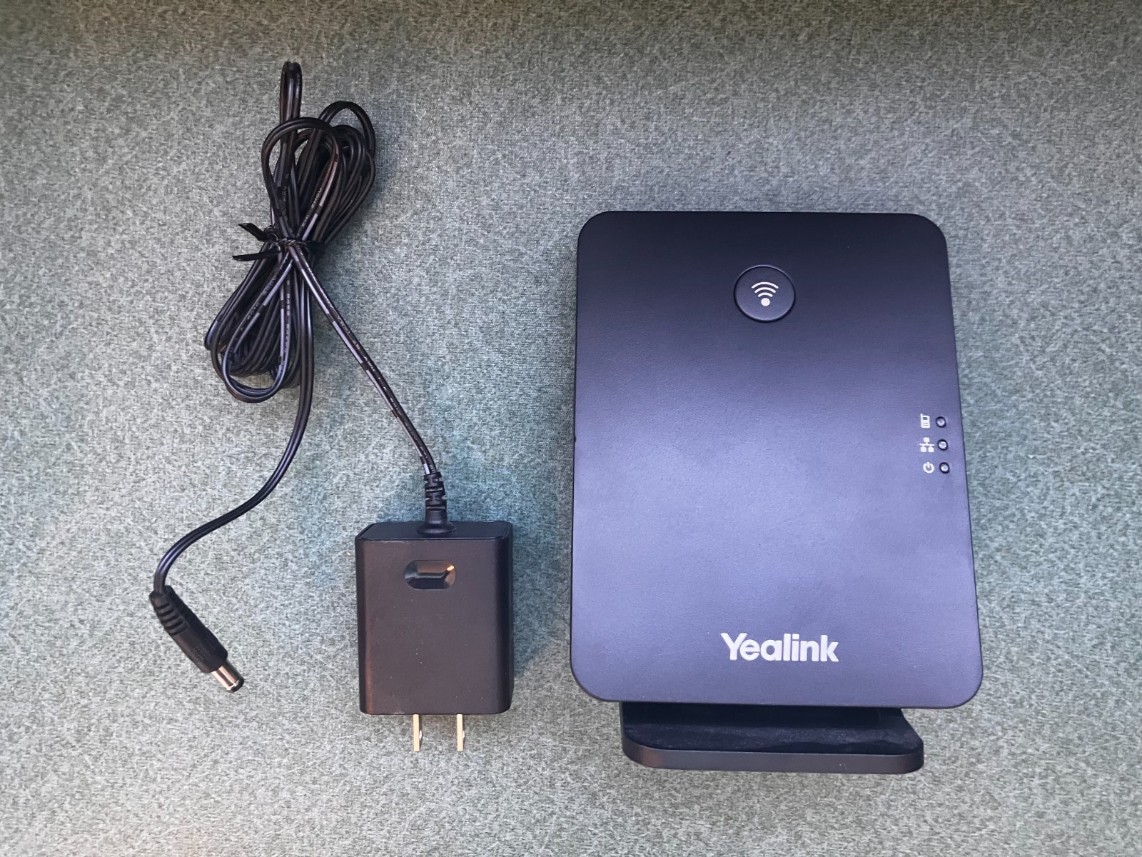 YEALINK W60B DECT IP BASE STATION VOIP SIP FOR UP TO 8 HANDSETS + OEM ADPTR