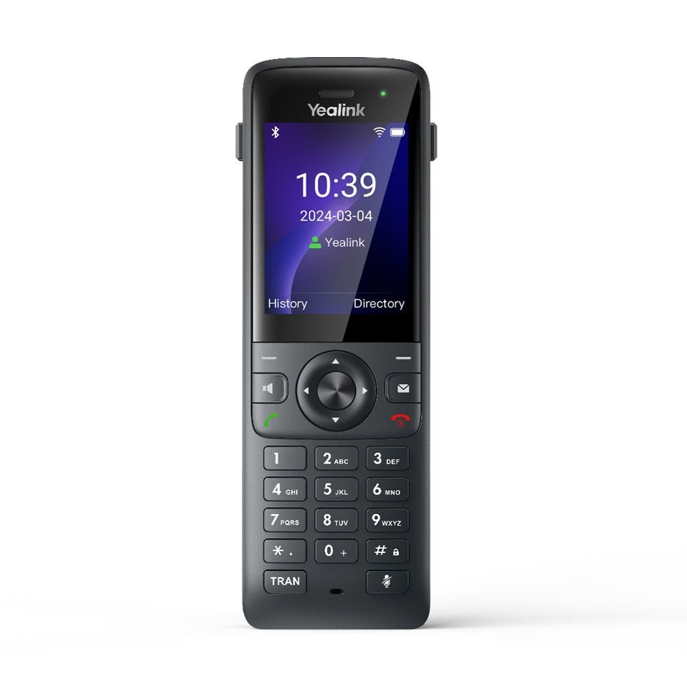 Yealink AX83H Wi-Fi Handset – Dual-Band Wi-Fi 6 HD Voice Bluetooth