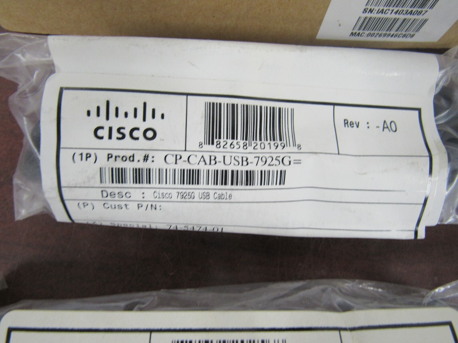 Cisco 7925 Wireless Phone CP-7925G-A-K9 and more new [51c]