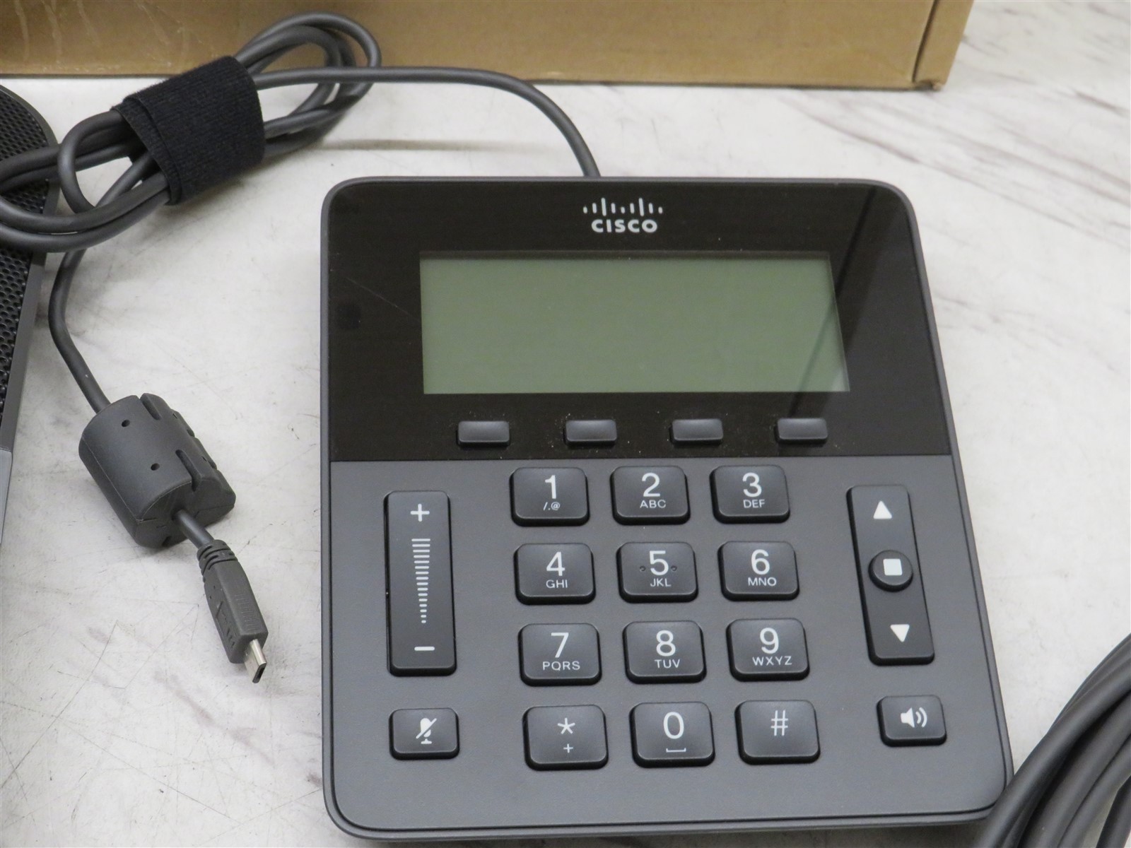Open Box Cisco CP-8831-K9 Unified IP Conference Phone Base & DCU Control Unit