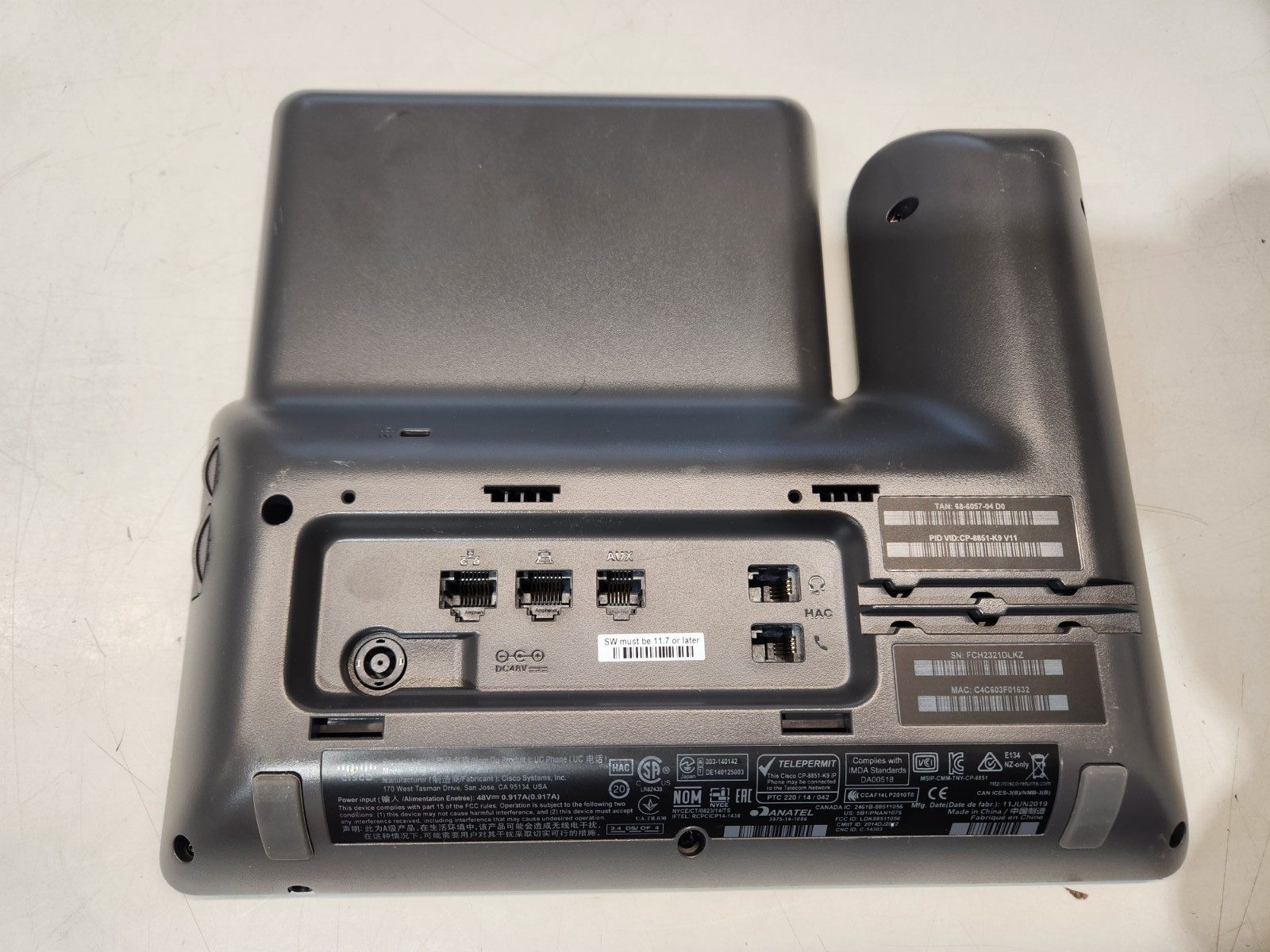 Cisco 8851 IP Phone (CP-8851-K9)