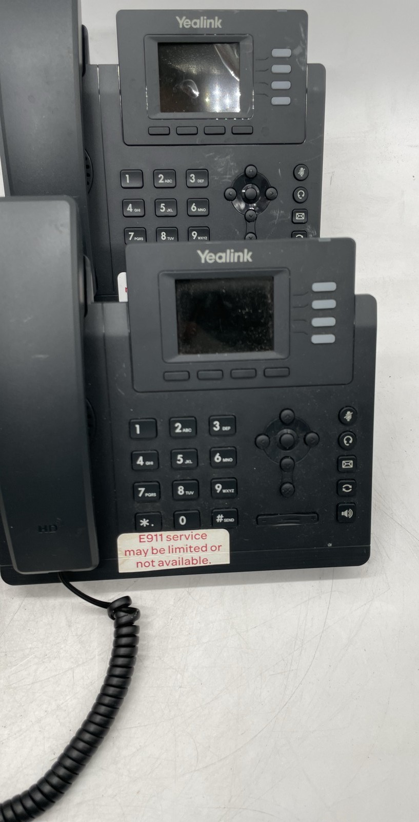 Yealink SIP-T33G IP Phone VoIP Business Desk Phone Network Units Lot of 4