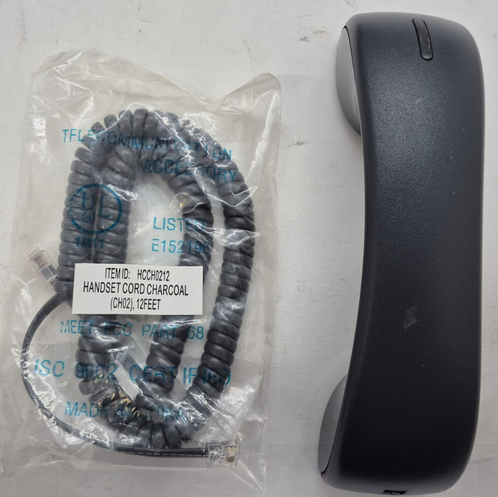 Lot of 3 Cisco IP Phone CP-7965G VoIP Desktop Business Phone W/ Handset + Cable