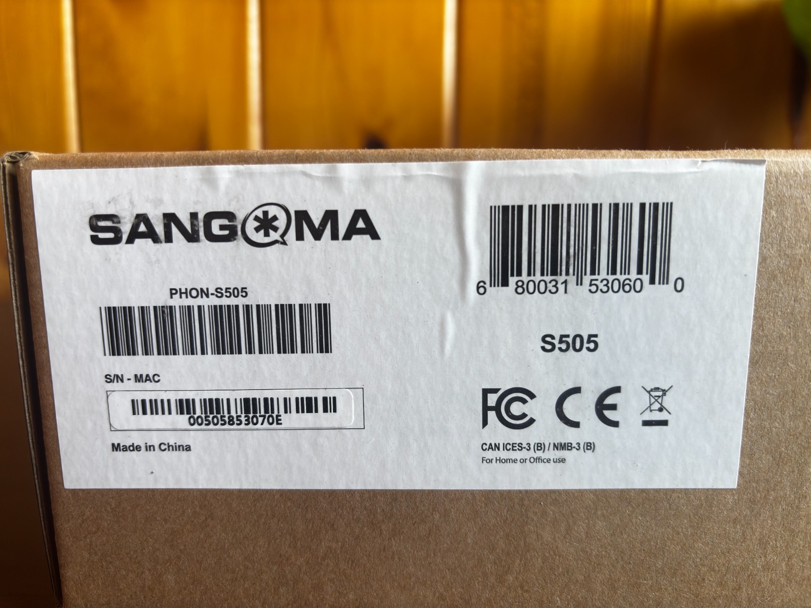 Sangoma s505 IP Desk Phone PHON-S505 – New Sealed – PoE