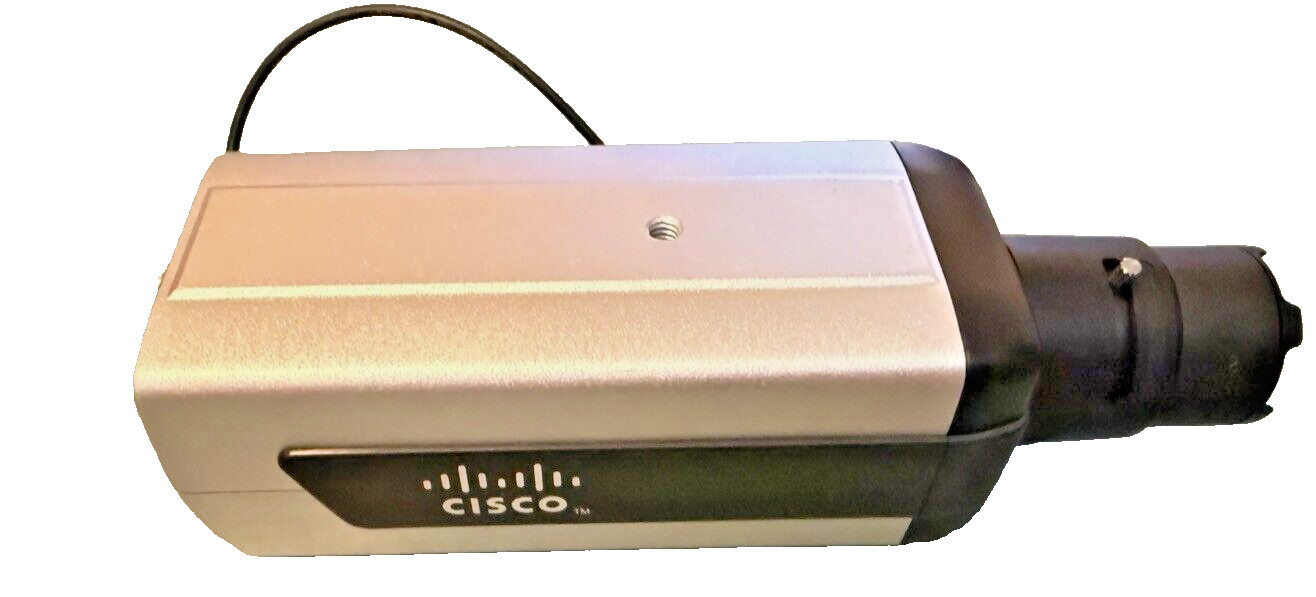 Cisco CIVS-IPC-6000P HD Box IP Camera 1080P P-Iris Lens 3.1-8 mm Tested