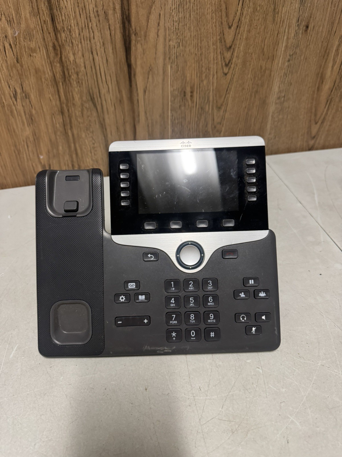 Cisco CP-8861-K9 VoIP IP Business Phone Color Display PoE Untested