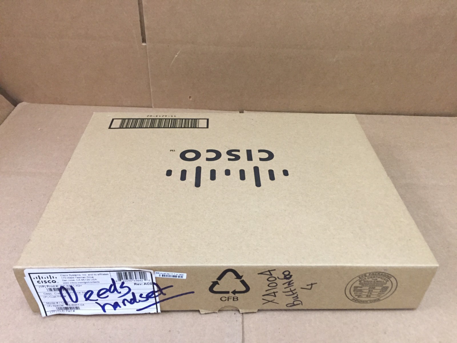 NEW Open Box Cisco IP Phone 8851 CP-8851-K9 – No Handset