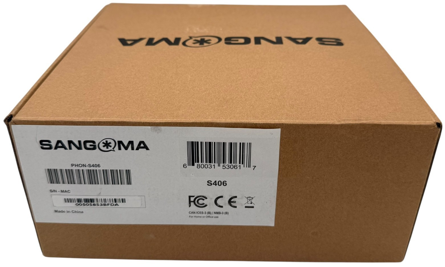Sangoma S5406 Gigabit IP Phone (PHON-S505) with POE & Dual Gigabit Ethernet