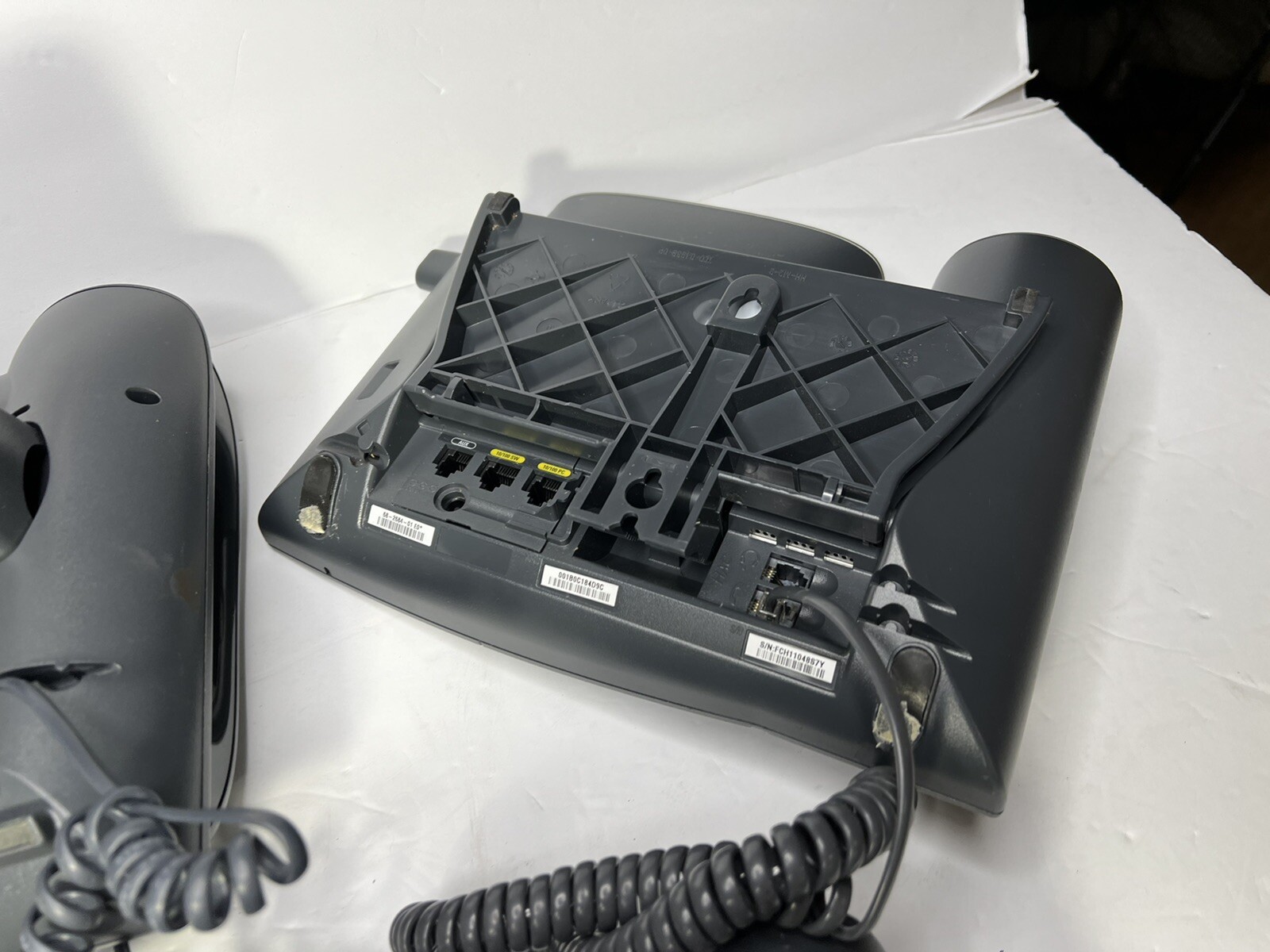 4 pc lot 2 Cisco CP-7940G 7940 SIP IP Phone PoE Bulk + 2 SPA564G Telephone