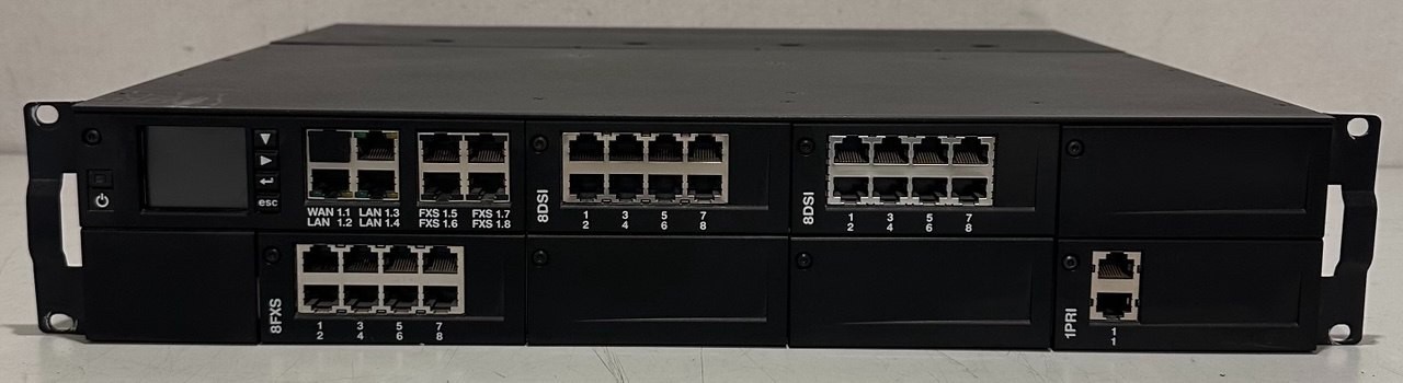 Mitel 470 VoIP PBX Server 4 PRI DSI FXS Modules Noir Ethernet (RJ-45) 20350841