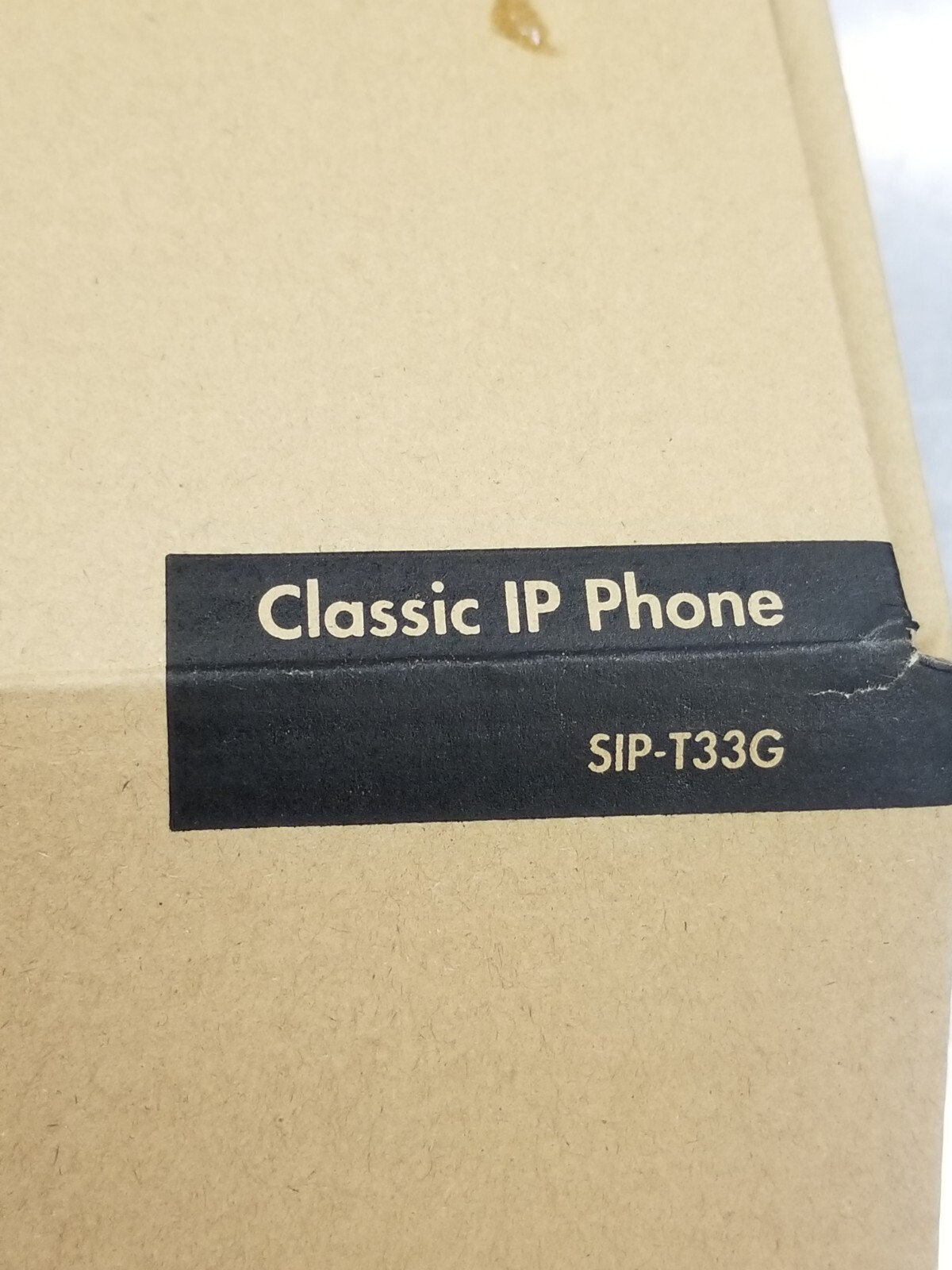 One Yealink SIP-T33G IP Phone, 2.4-Inch Color Display. Dual-Port NIB