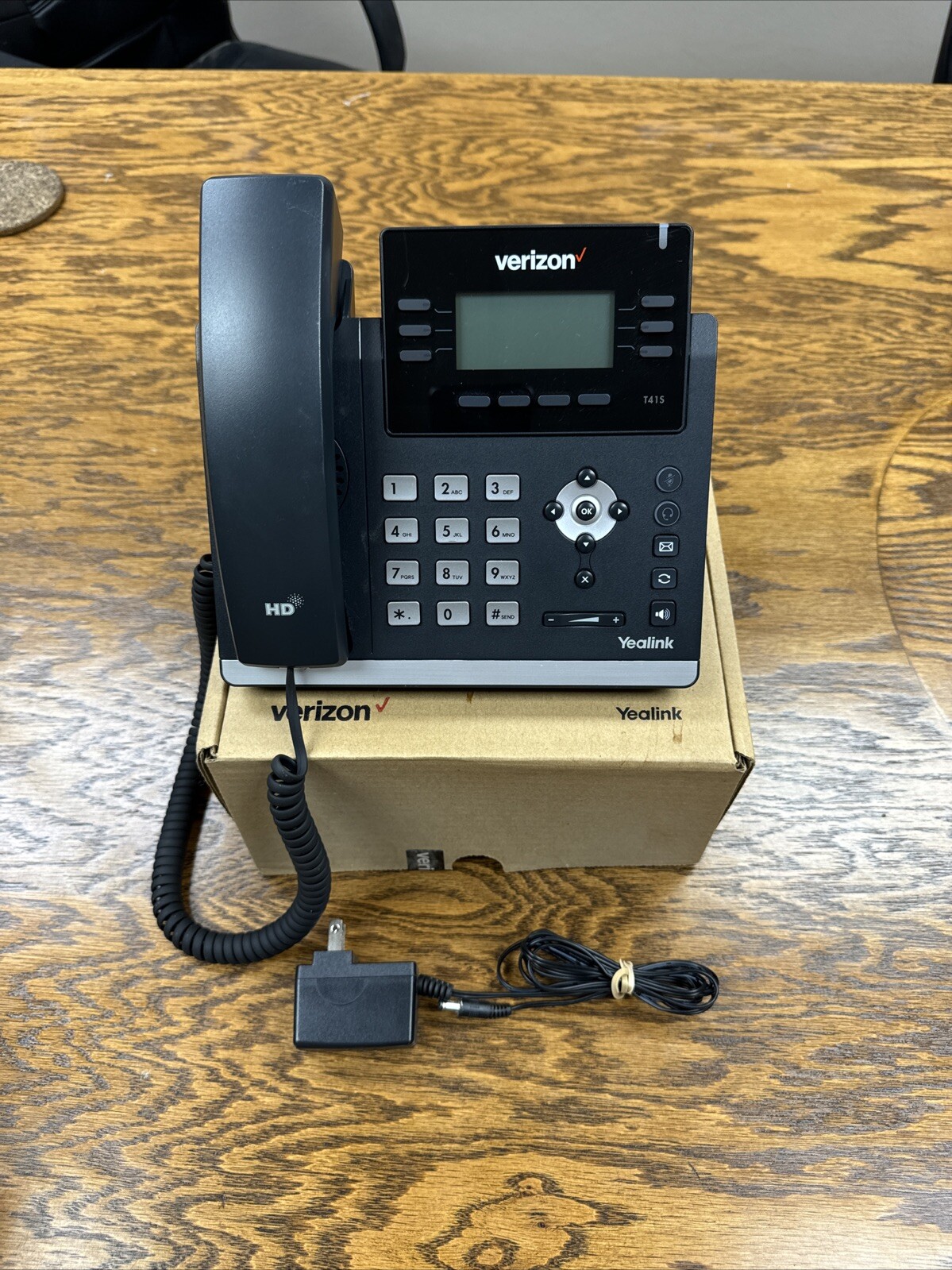 Verizon One Talk Yealink SIP – T41S IP Phone – Black VOIP