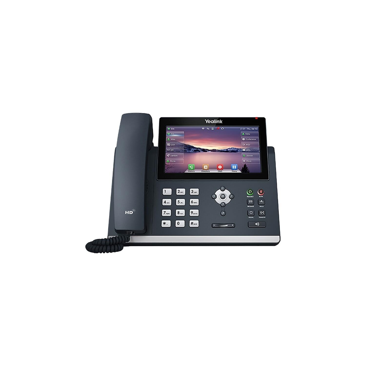 NEW IN BOX -Yealink T48U IP Phone (WiFi, Dual USB, Dual Port Gig Ethernet, PoE)