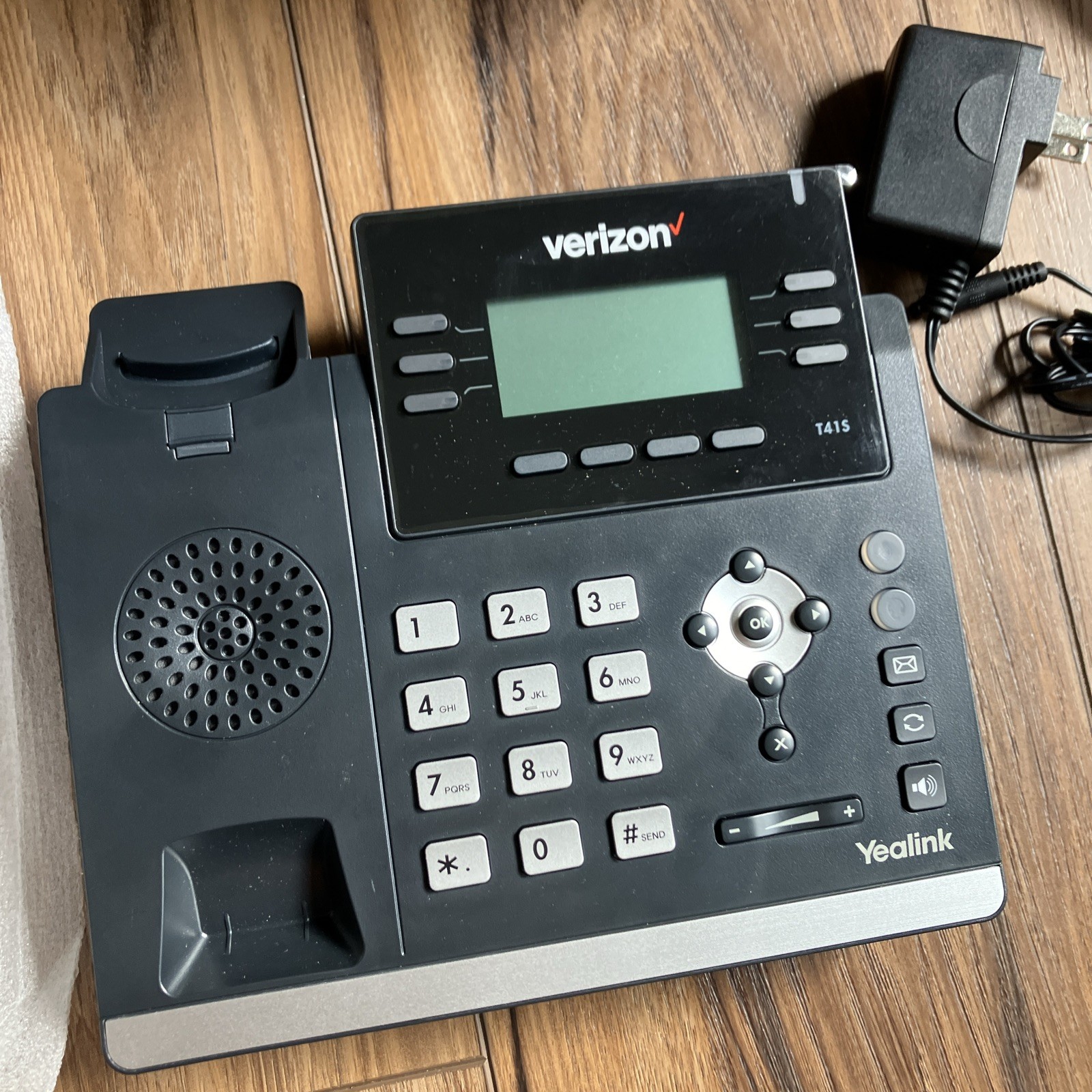 Lot of 2 Yealink SIP-T41S IP Phone Verizon VoIP T41S T41SW | One New One Used