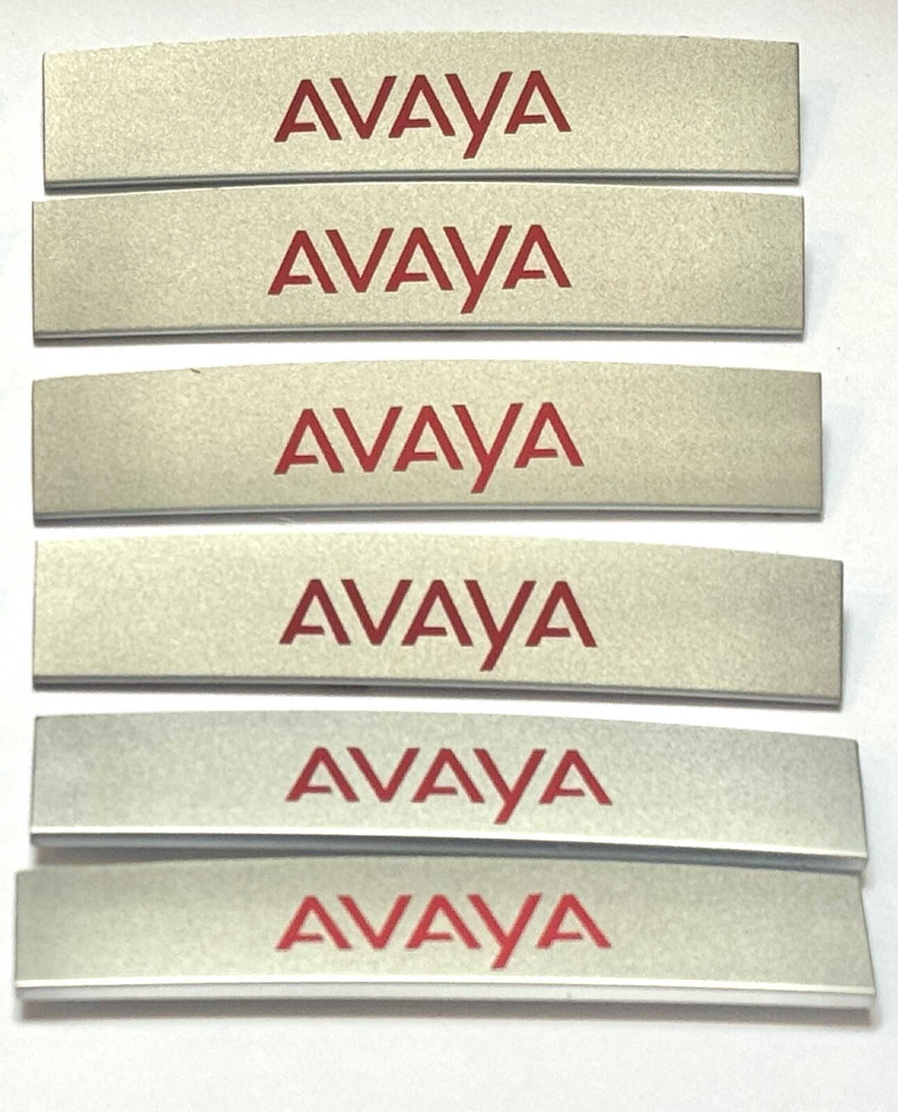 6 Avaya Brandline insert for Nortel 1110E telephones