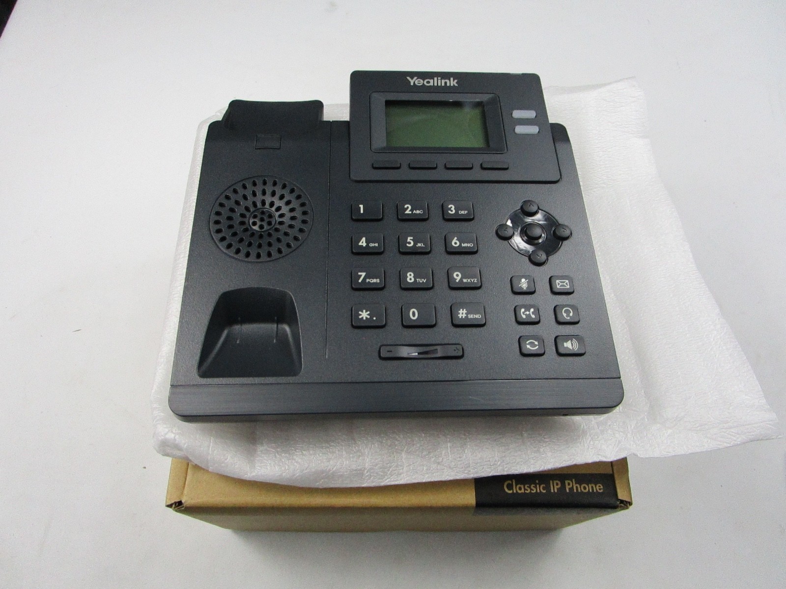 Yealink SIP-T31G 2-Line PoE VoIP Phone – Black