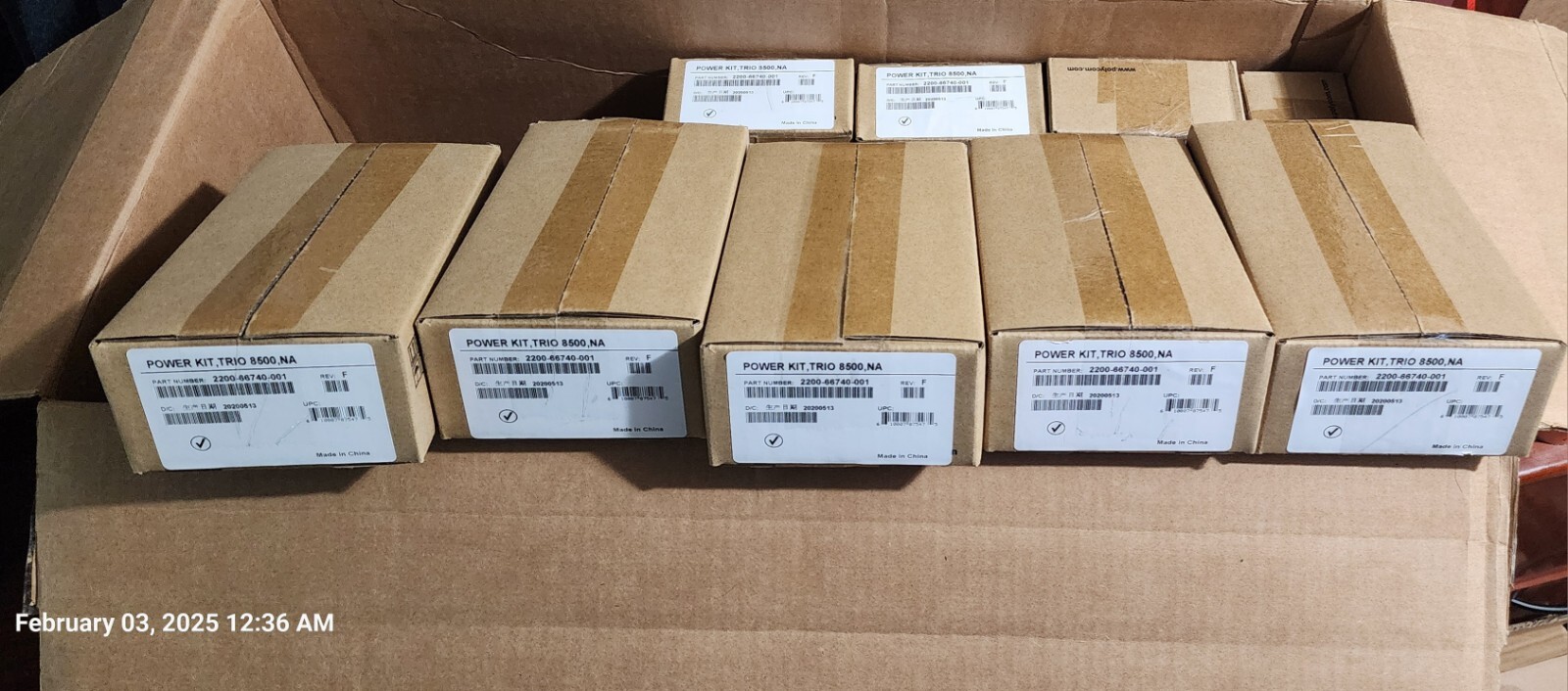 Polycom Trio Power Kits (19x 8500 + 3x 8800)- ( 1/2 Case ) Bulk Lot of 22
