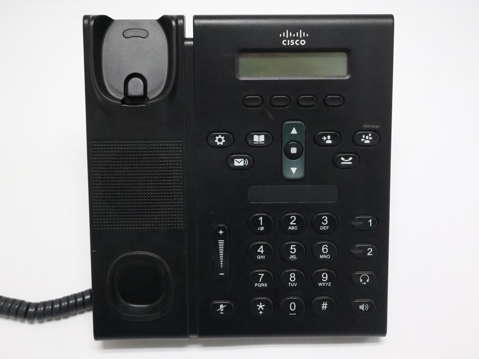 Lot of 3 Cisco CP-6921 Unified IP Business Phones 2-Line Monochrome – Used