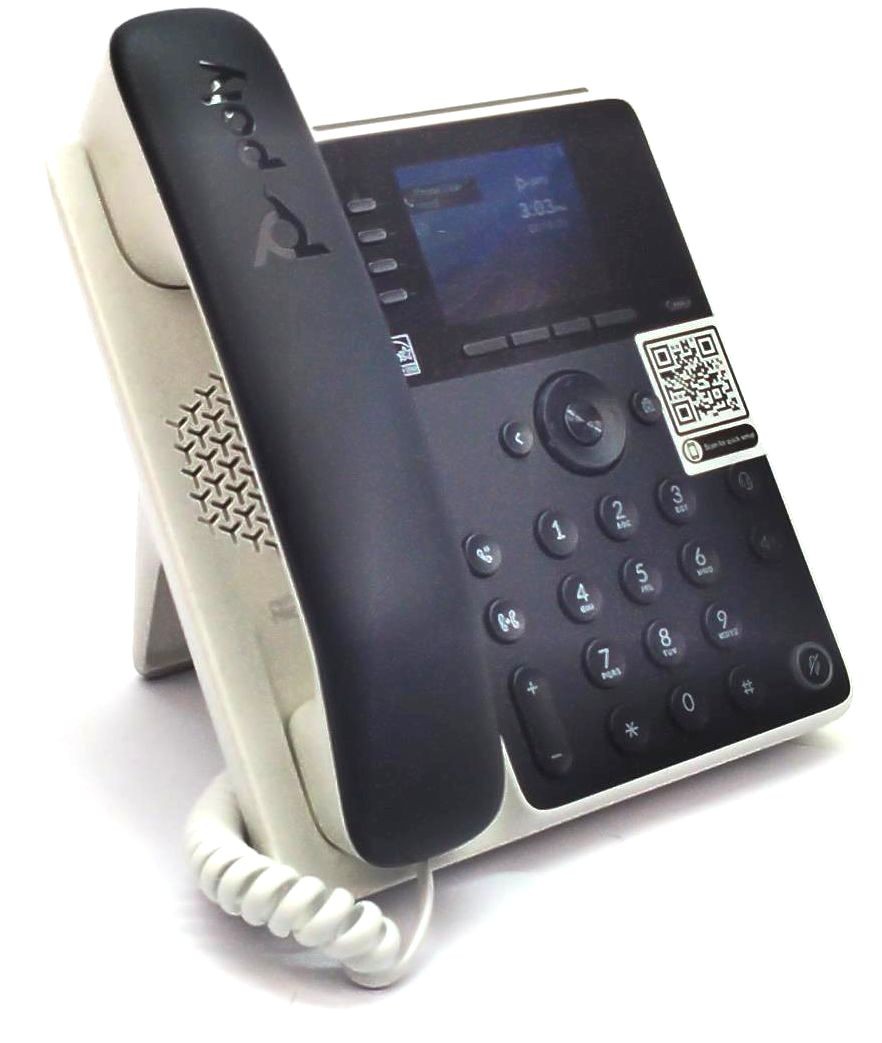 Poly HP Edge E220 IP Phone Conference Ring Central Bluetooth 2201-86990-101