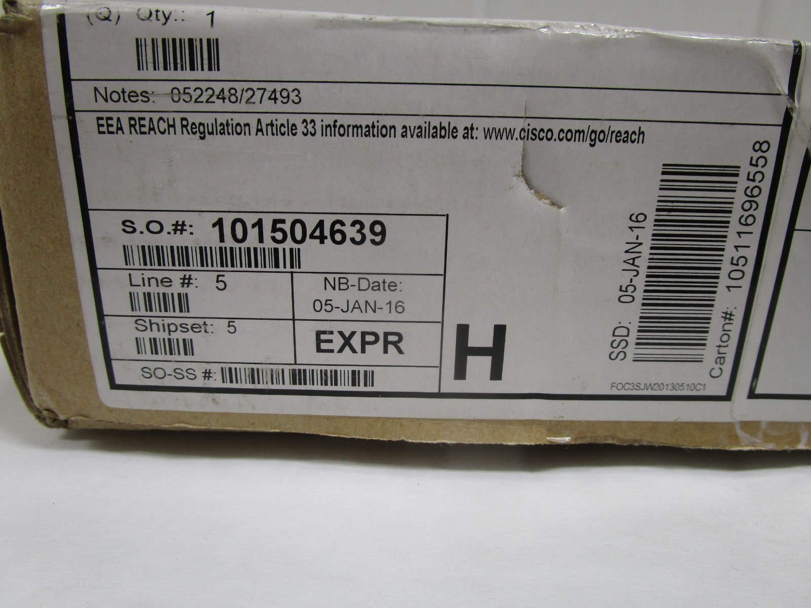 CISCO CP-3905 Unified SIP Phone 3905 Standard Handset NEW FREE SHIPPING