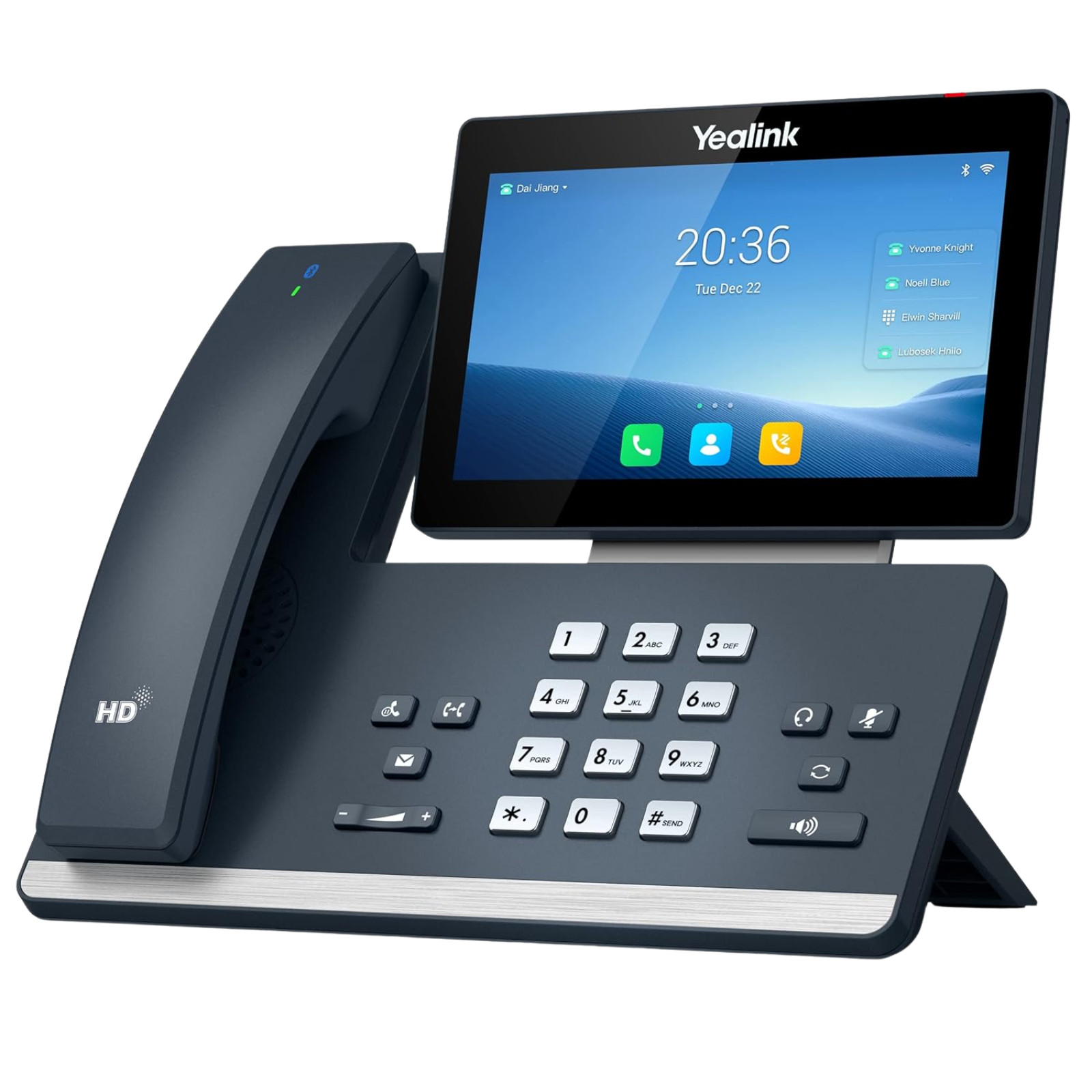 Yealink SIP-T58W-PRO Gigabit VoIP IP Phone 7″ Touchscreen Wi-Fi Bluetooth PoE